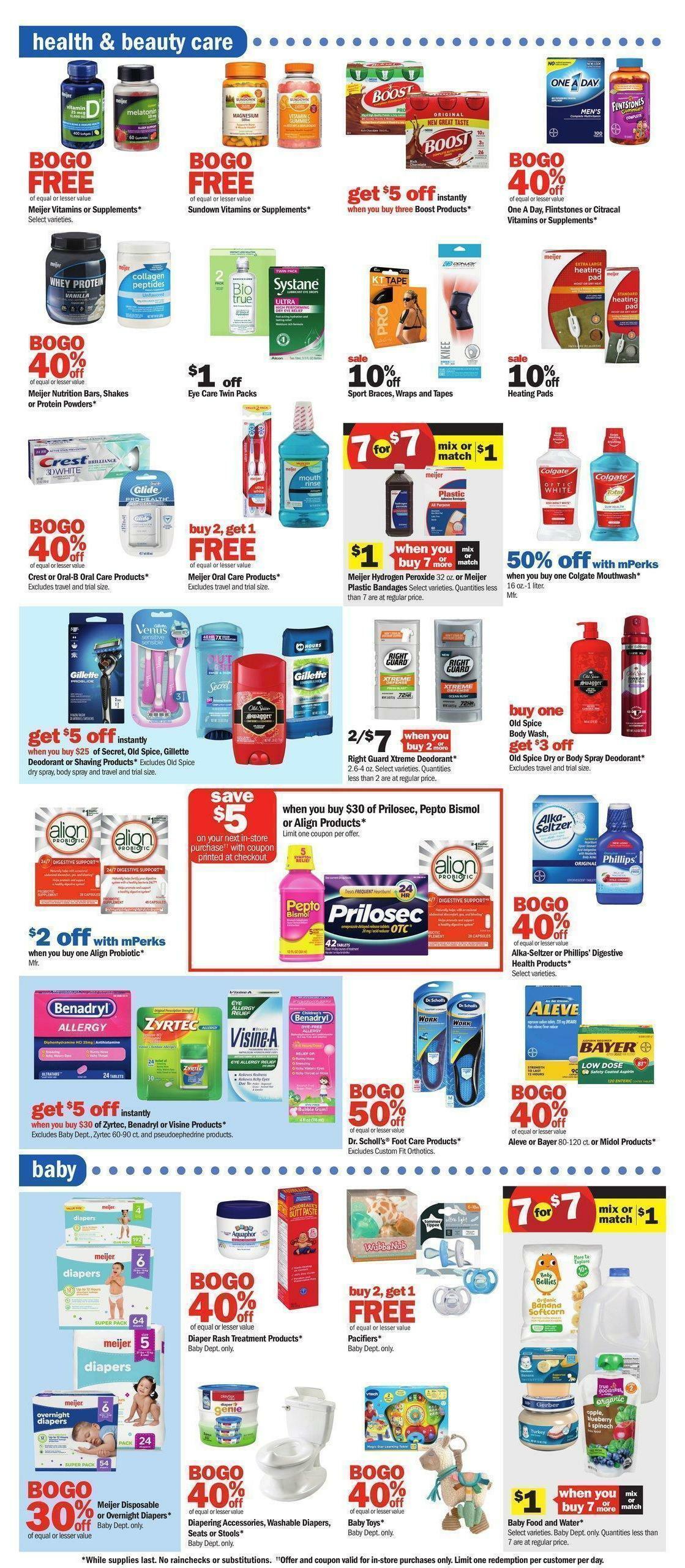 Meijer Weekly Ad from July 10