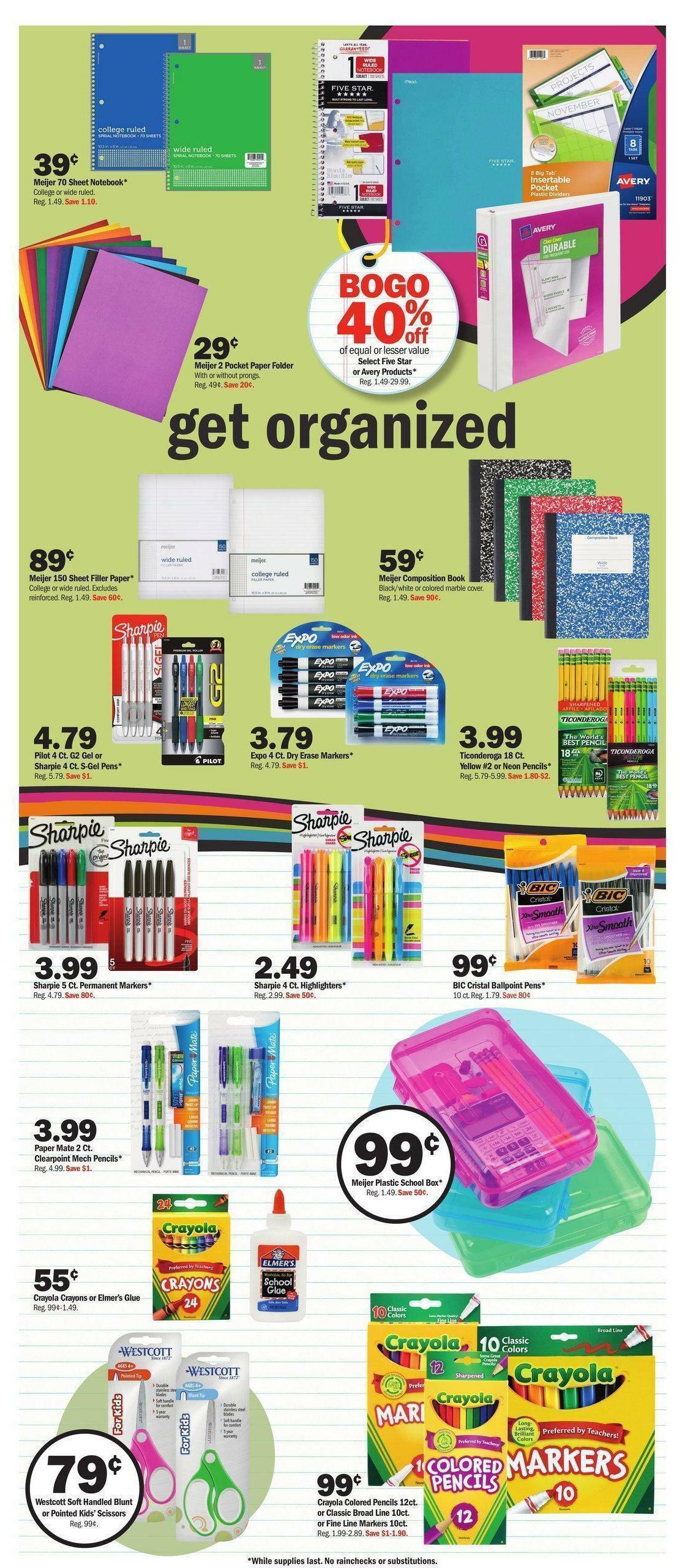 Meijer Weekly Ad from July 10