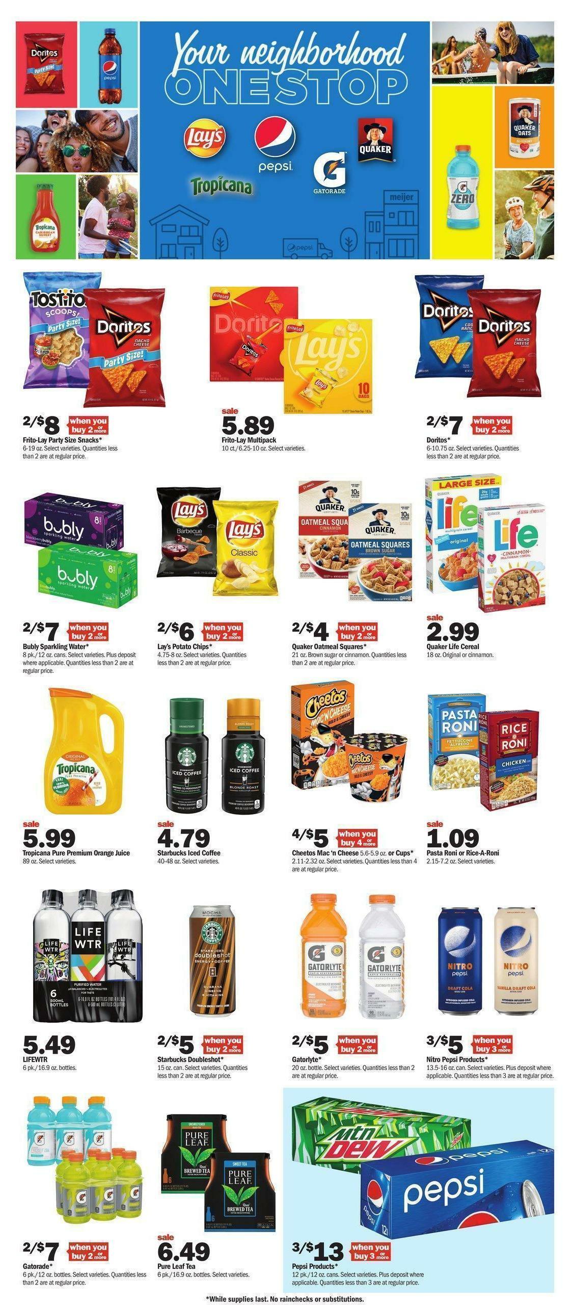 Meijer Weekly Ad from July 10