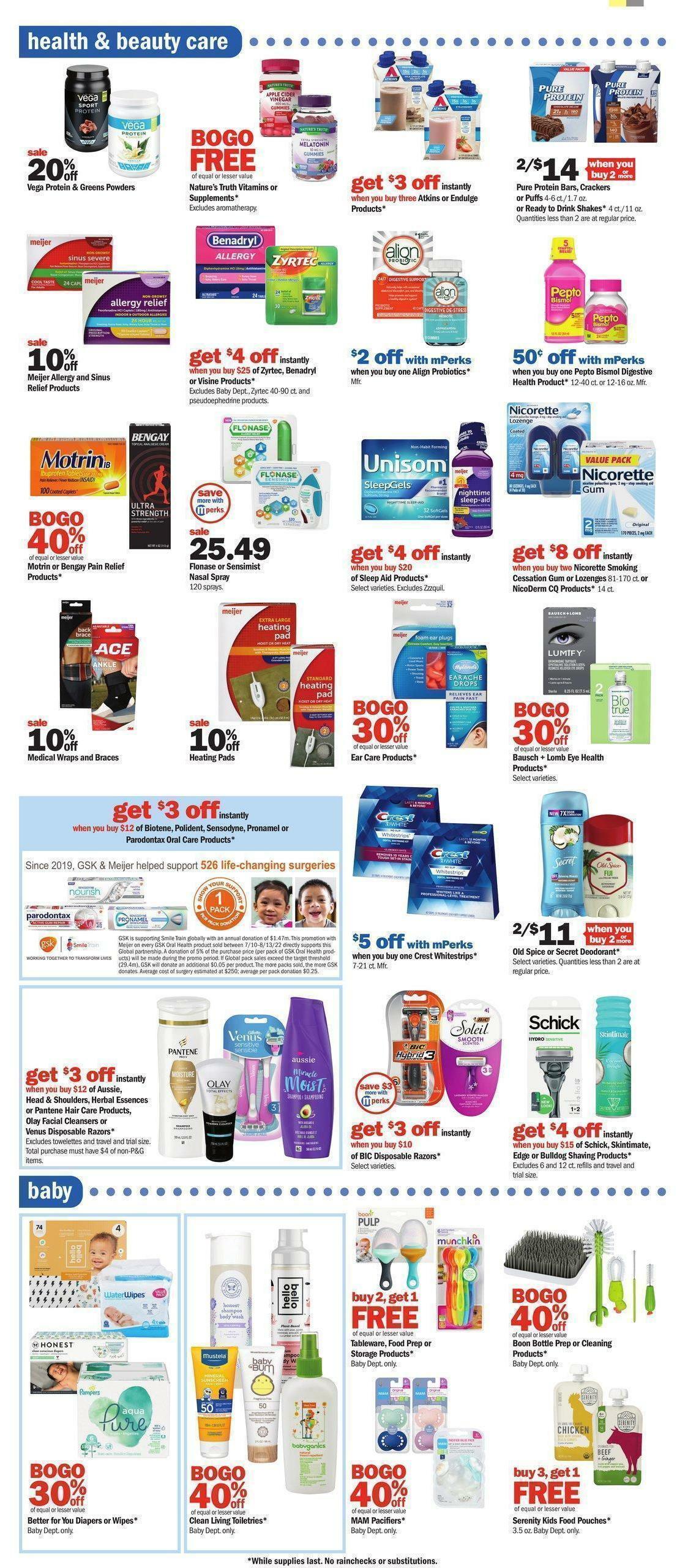 Meijer Weekly Ad from July 17