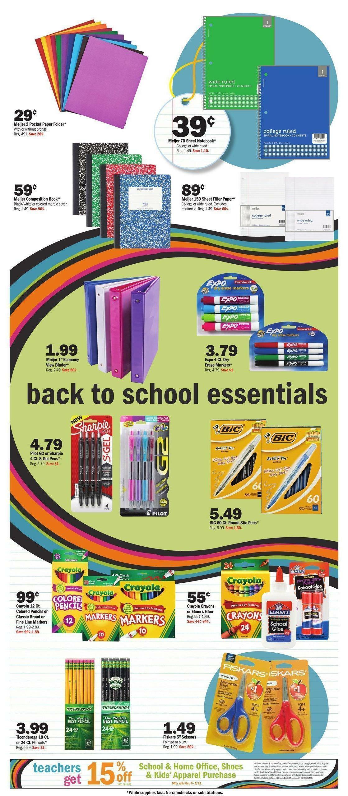 Meijer Weekly Ad from July 17