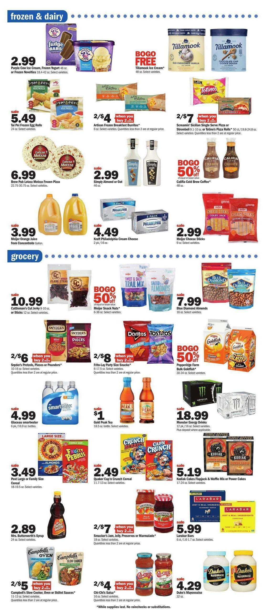 Meijer Weekly Ad from July 17