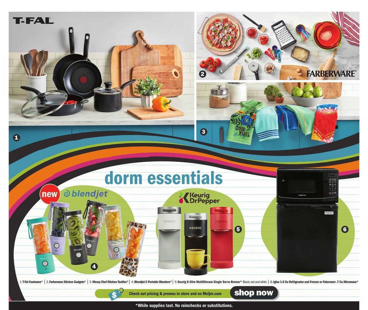 Meijer Back to School Weekly Ad from July 17