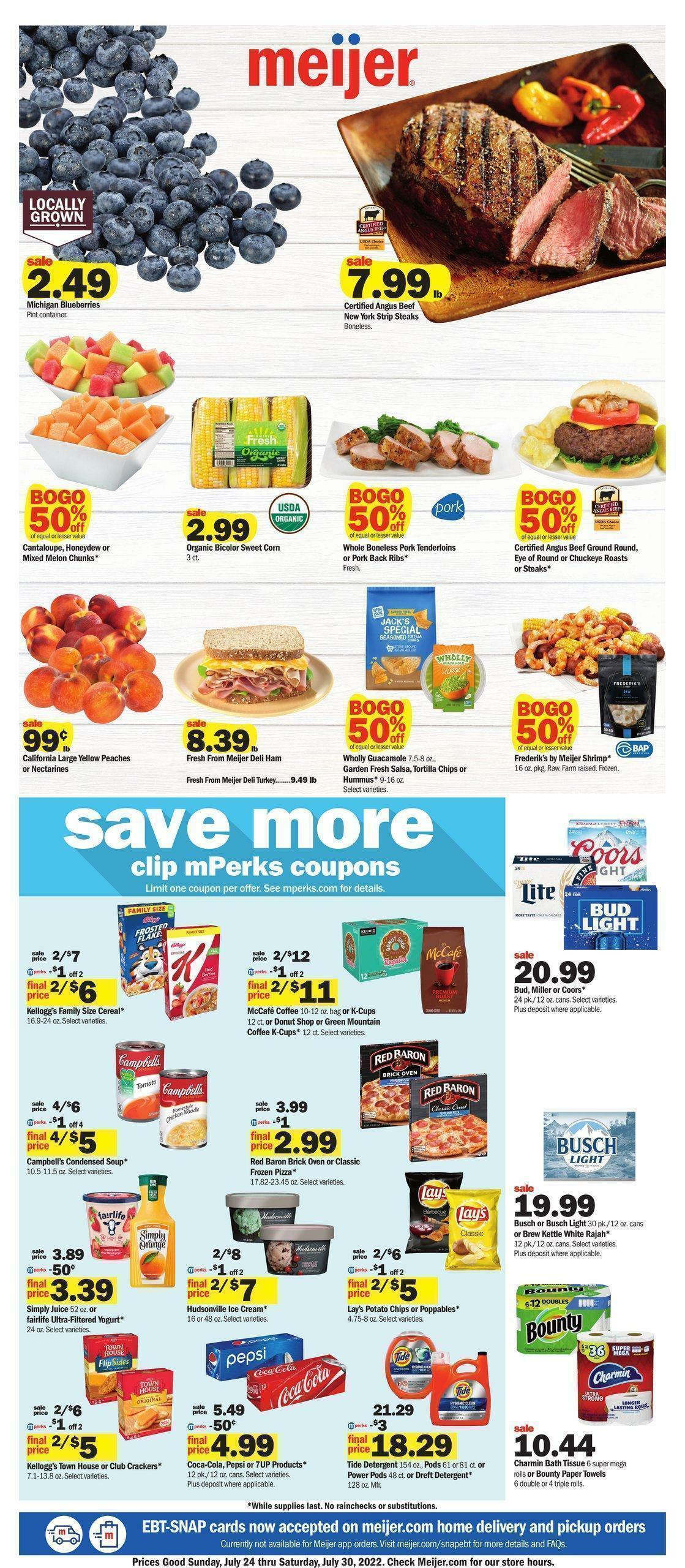 Meijer Weekly Ad from July 24