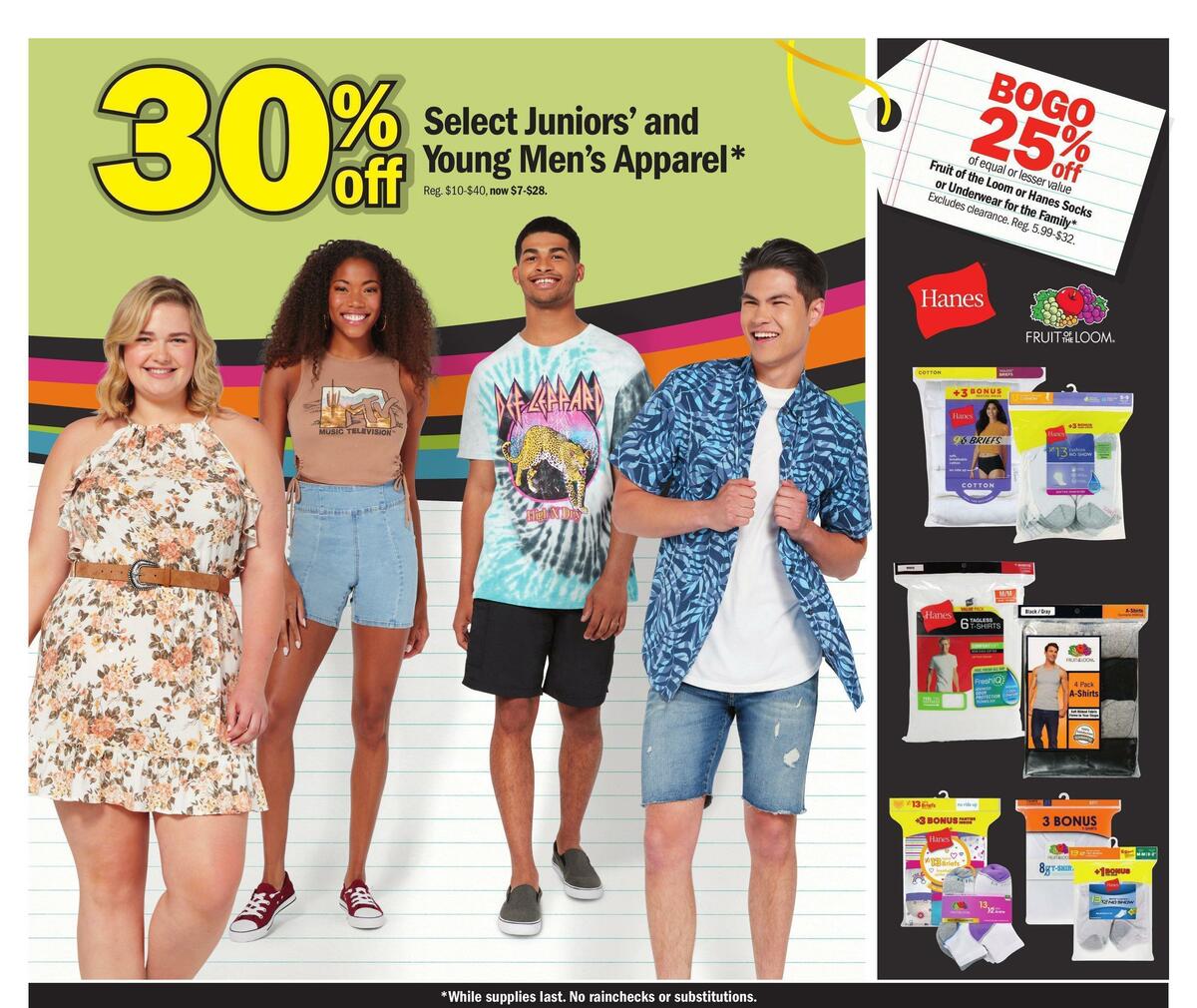 Meijer Back to School Weekly Ad from July 24