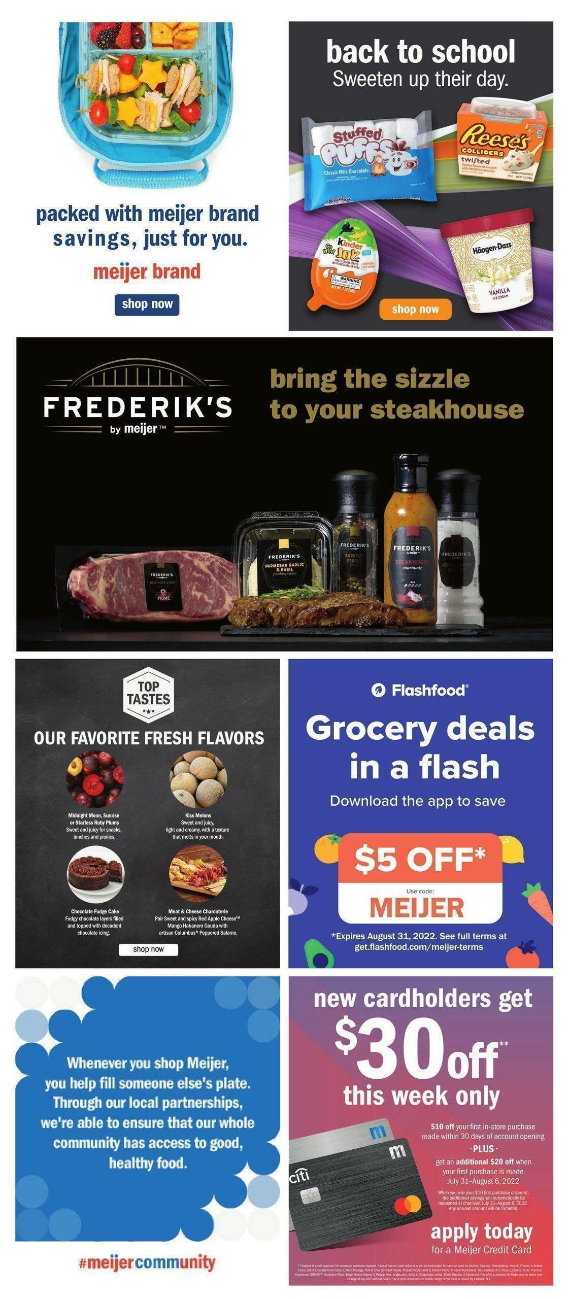 Meijer Weekly Ad from July 31