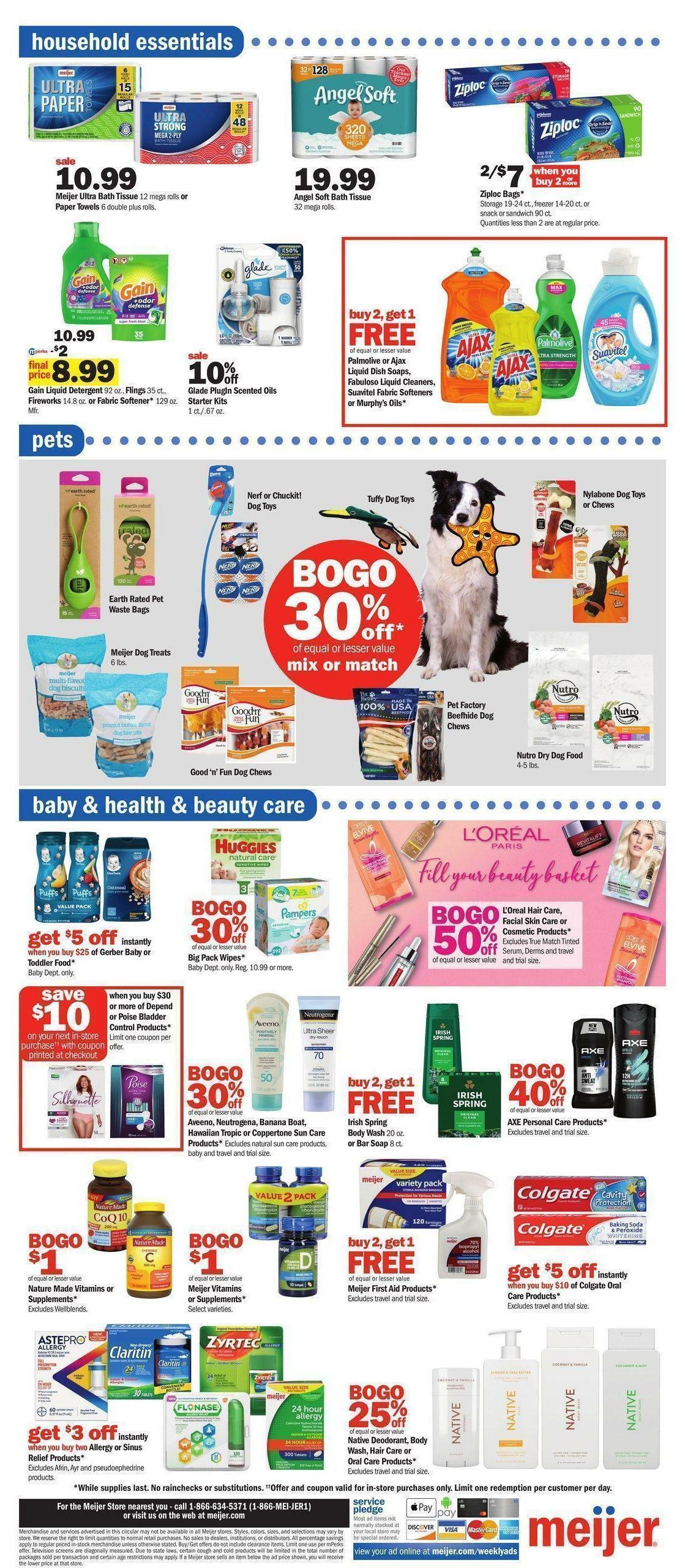 Meijer Weekly Ad from July 31