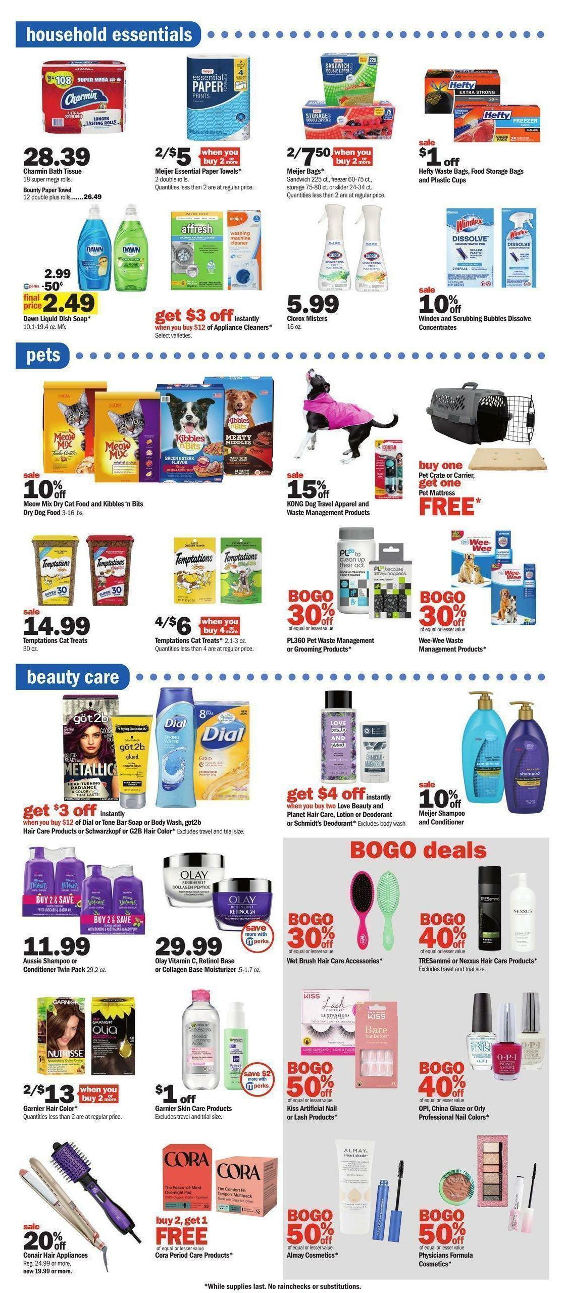 Meijer Weekly Ad from July 31
