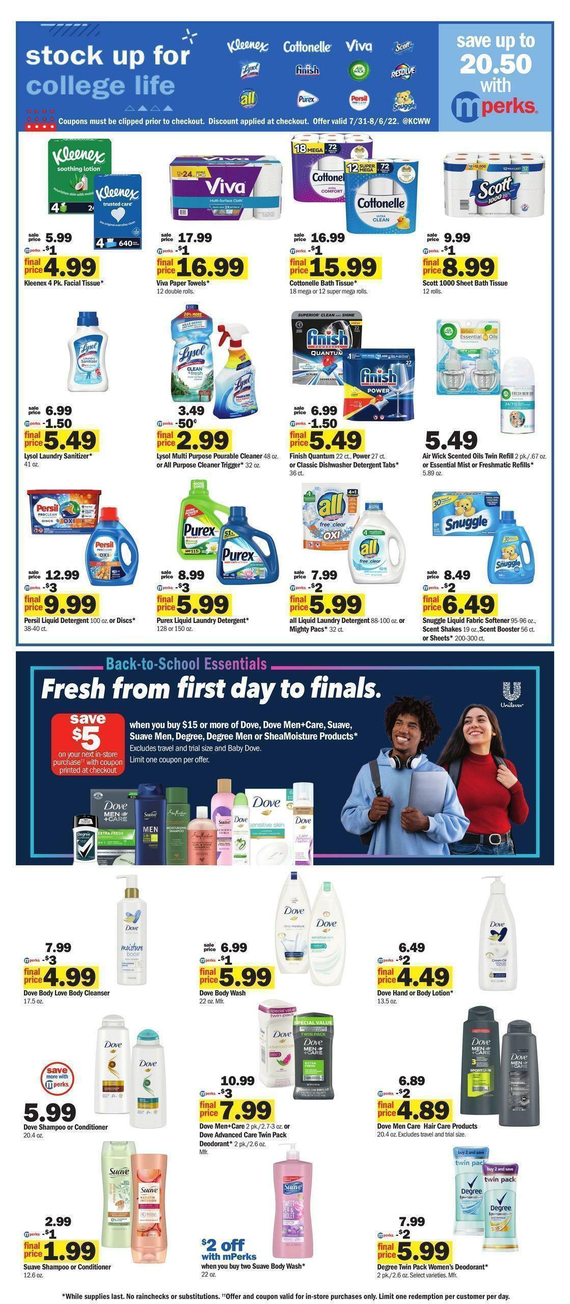 Meijer Weekly Ad from July 31