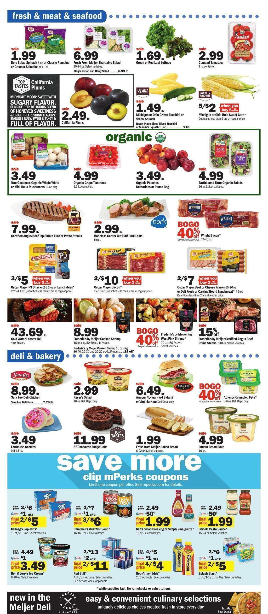 Meijer Weekly Ad from July 31