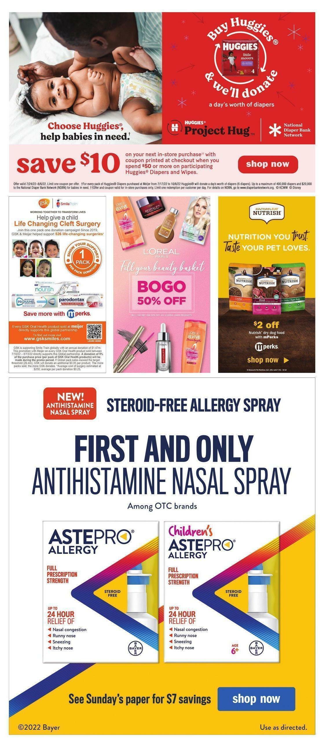 Meijer Weekly Ad from July 31