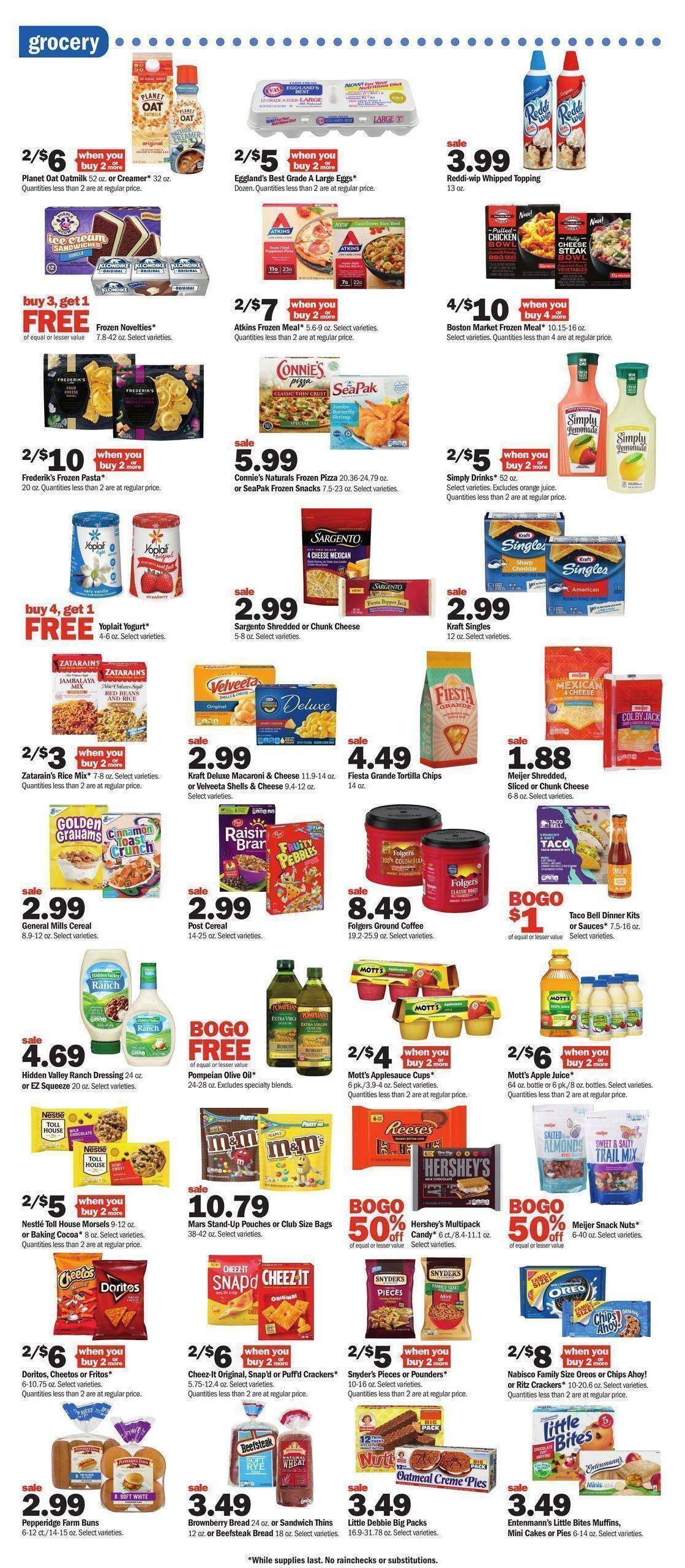 Meijer Weekly Ad from July 31