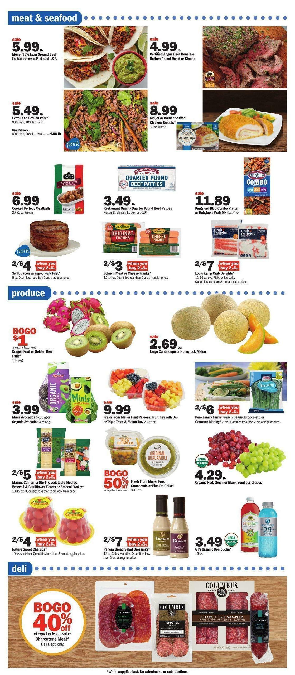 Meijer Weekly Ad from July 31