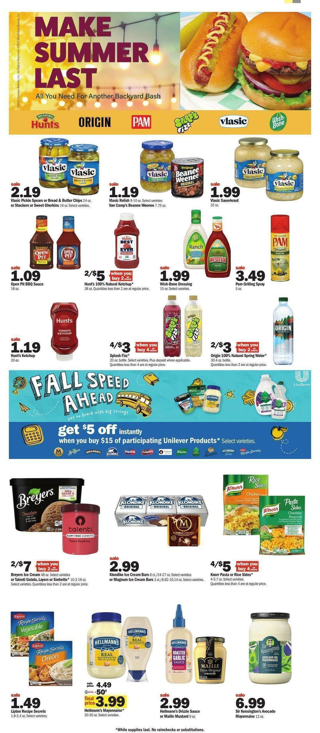 Meijer Weekly Ad from July 31