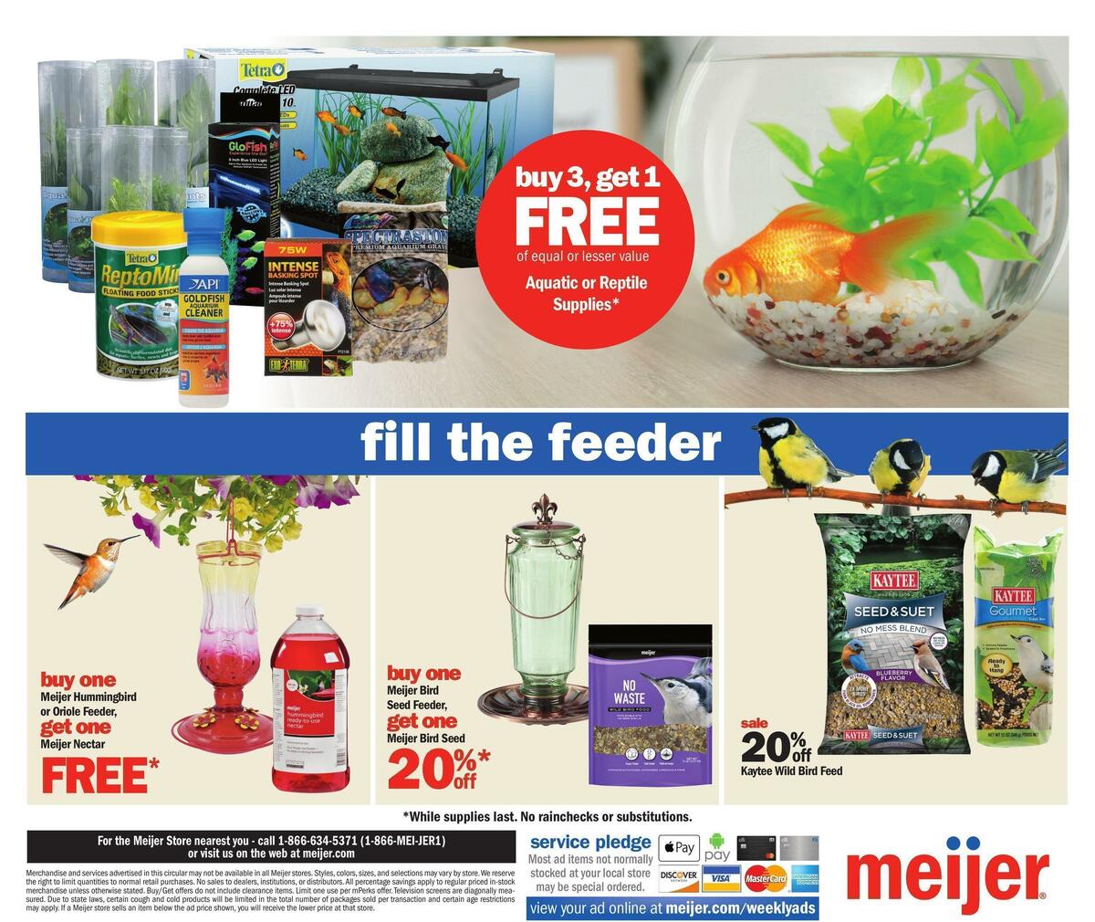 Meijer Pets Weekly Ad from August 7