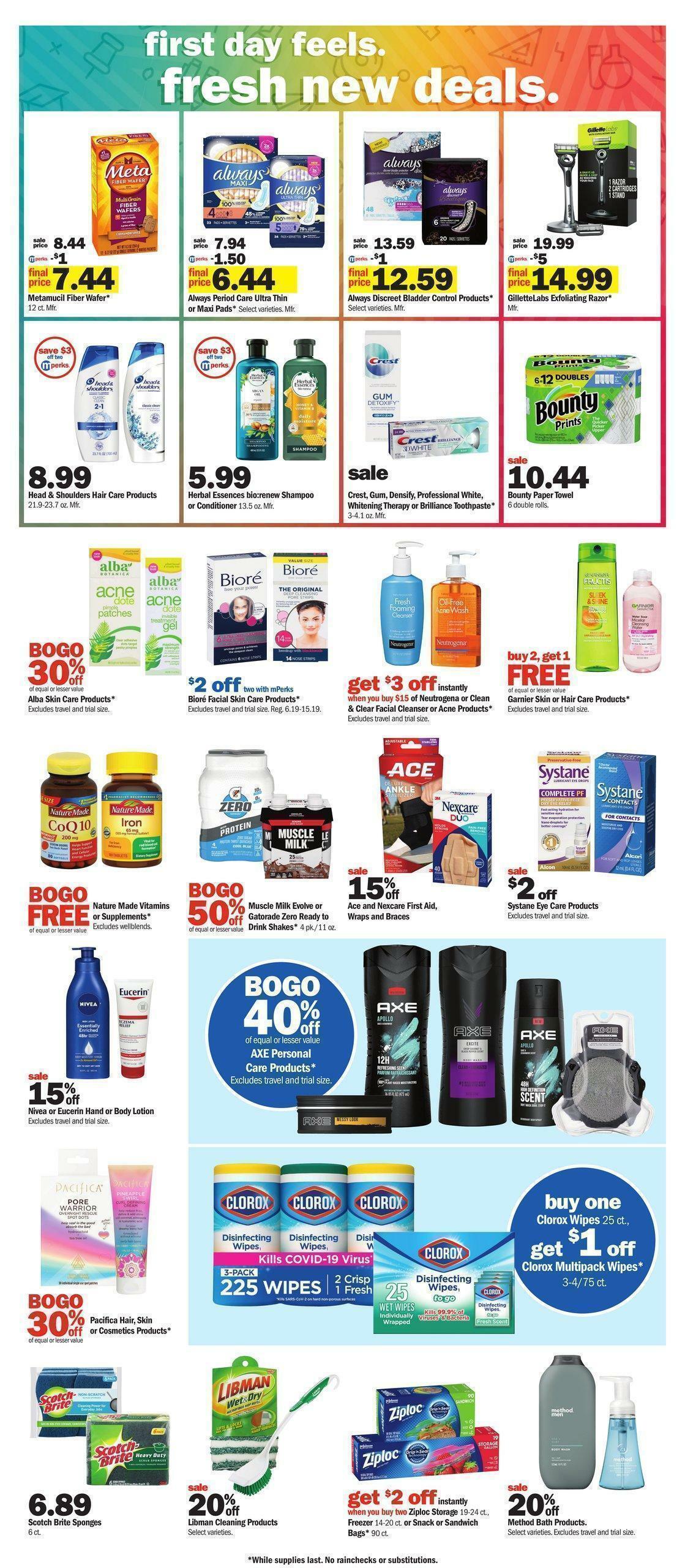 Meijer Weekly Ad from August 7