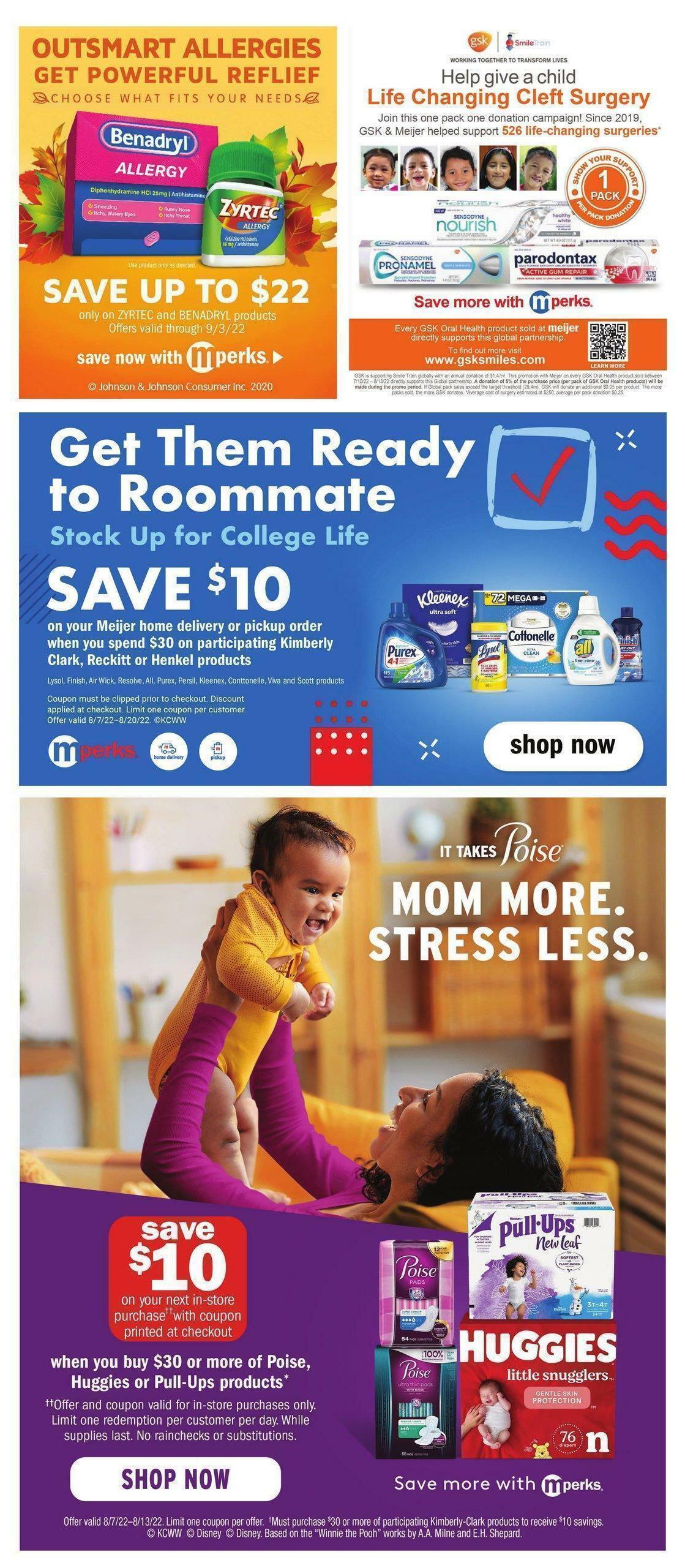 Meijer Weekly Ad from August 7