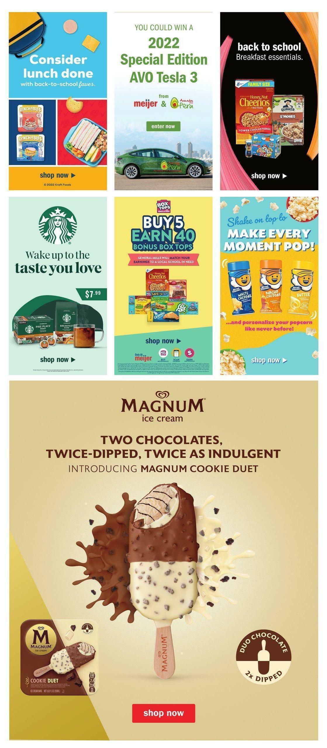 Meijer Weekly Ad from August 7