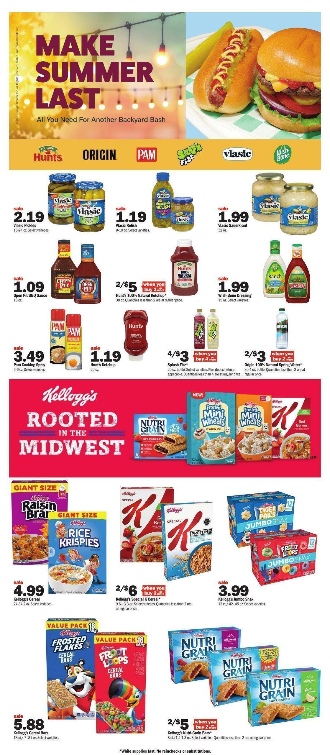 Meijer Weekly Ad from August 7
