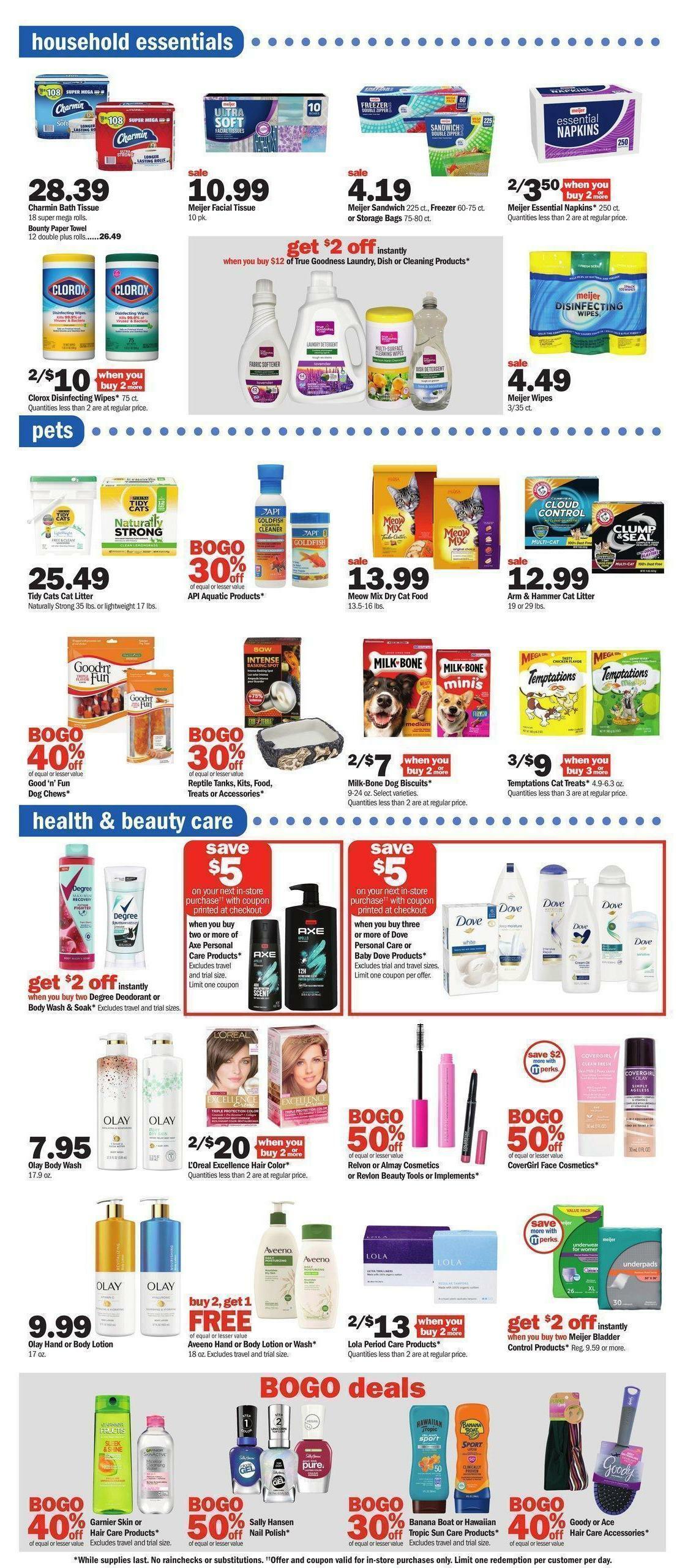 Meijer Weekly Ad from August 14