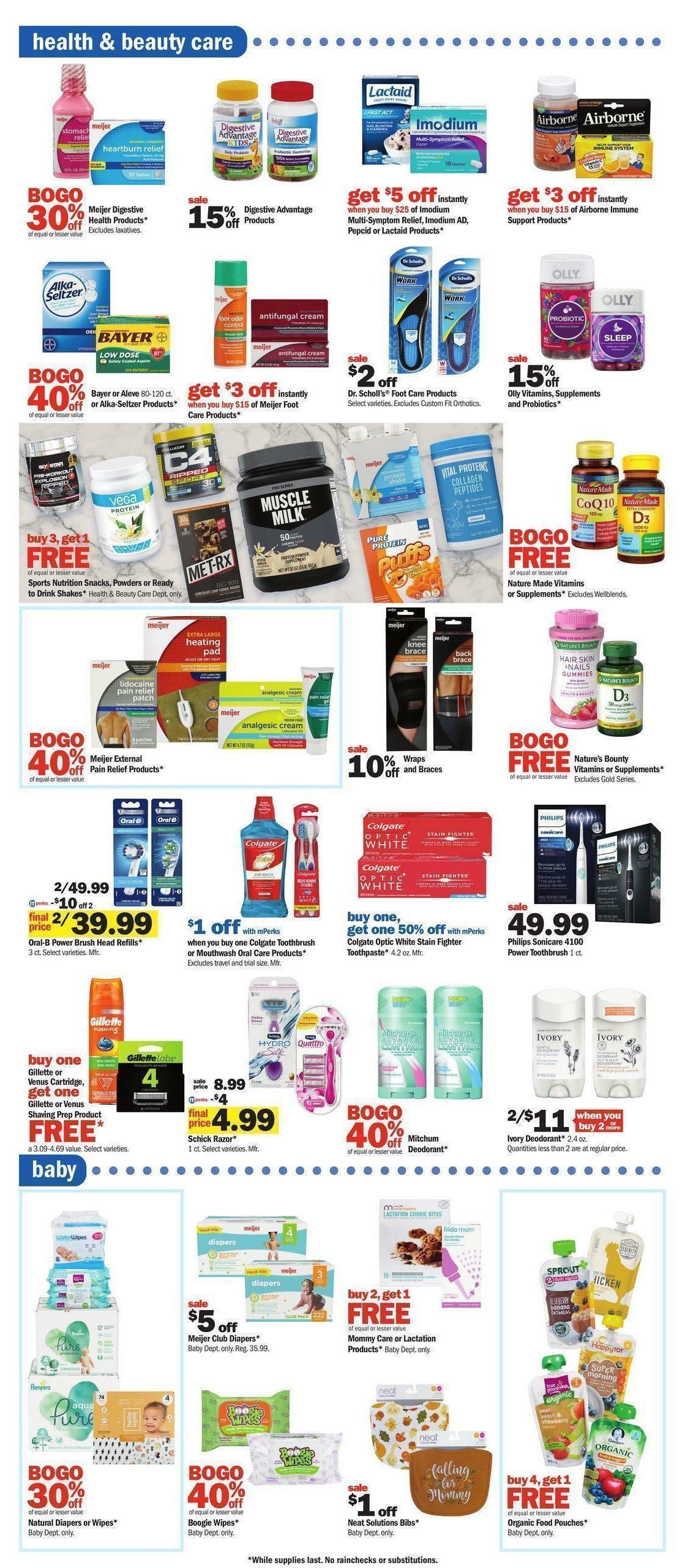 Meijer Weekly Ad from August 14