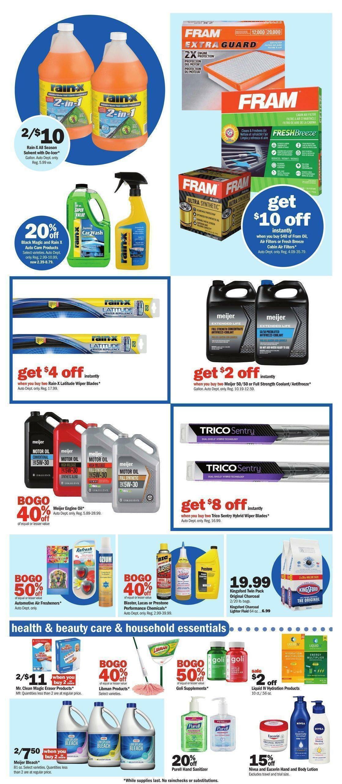 Meijer Weekly Ad from August 14