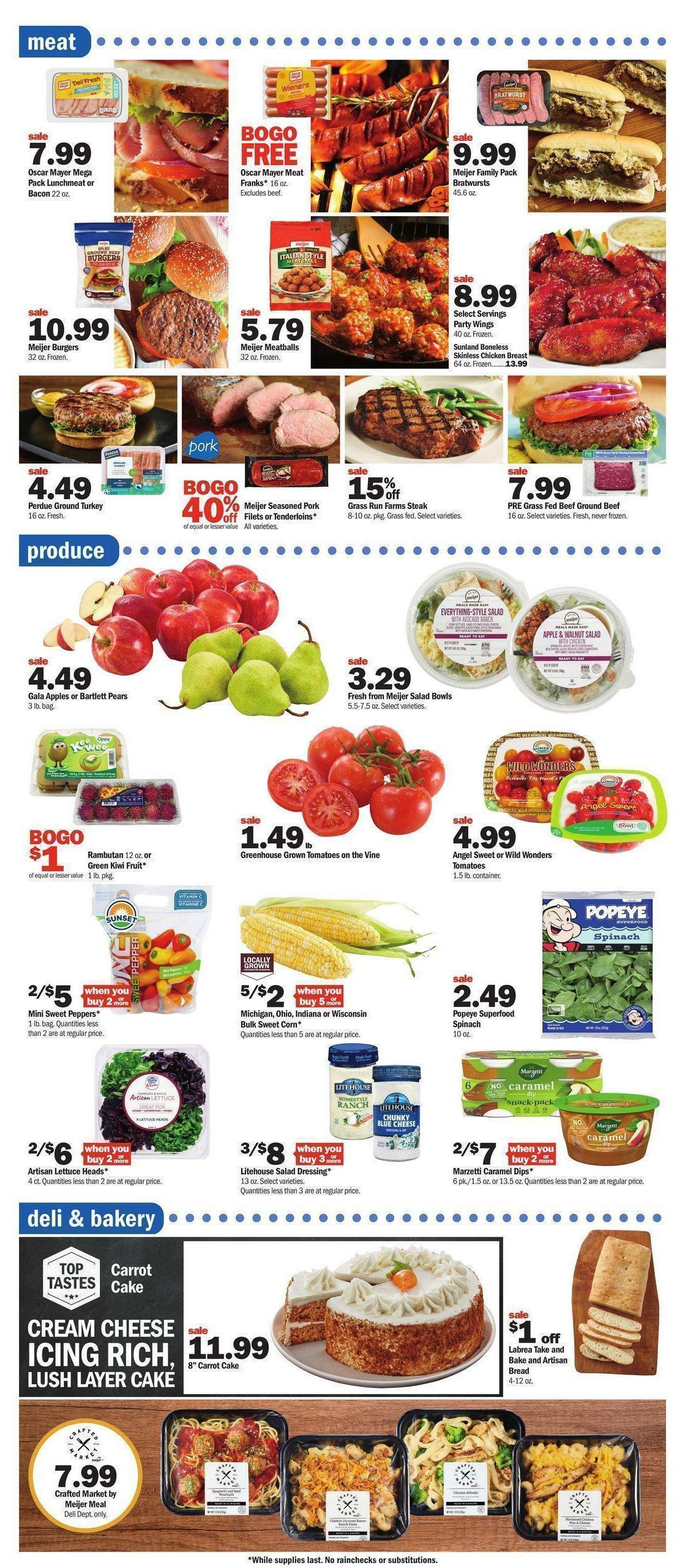 Meijer Weekly Ad from August 14
