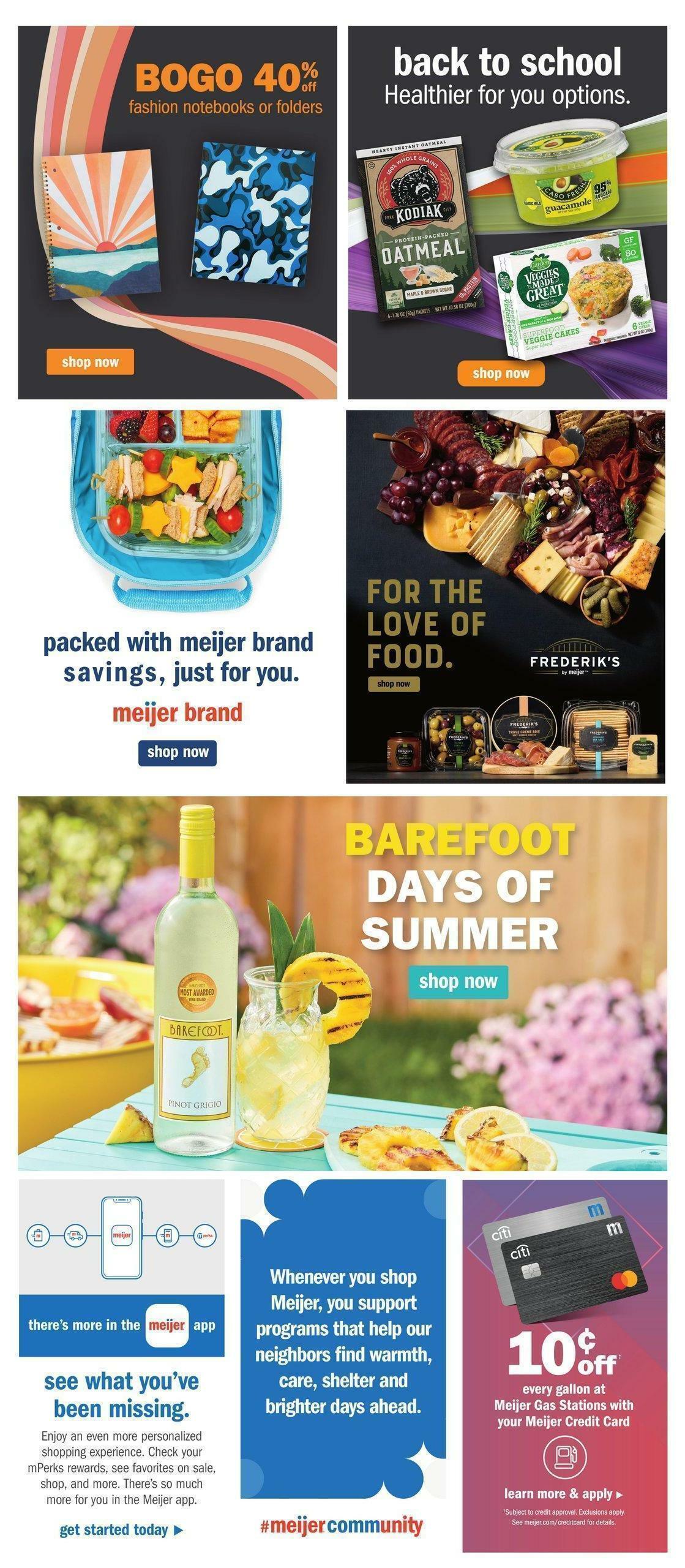 Meijer Weekly Ad from August 14