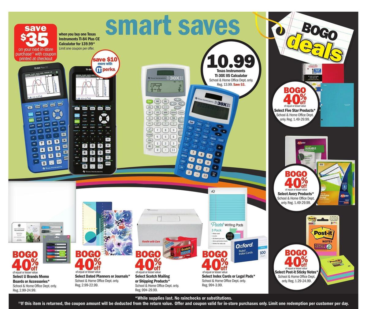 Meijer School Weekly Ad from August 14