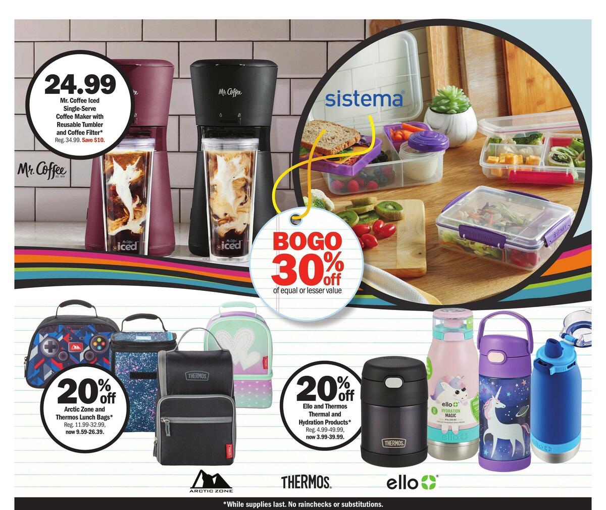 Meijer School Weekly Ad from August 14