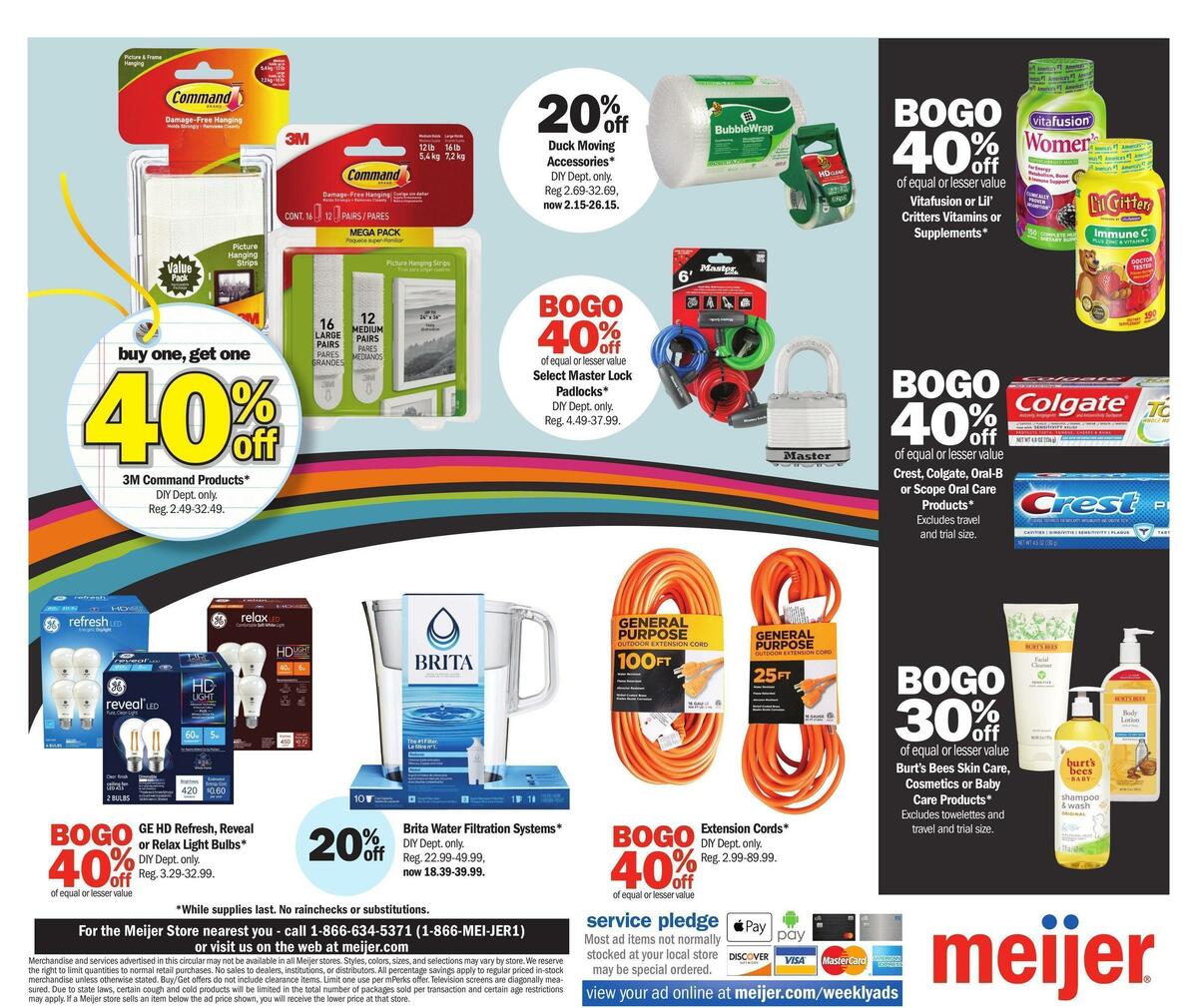 Meijer School Weekly Ad from August 14