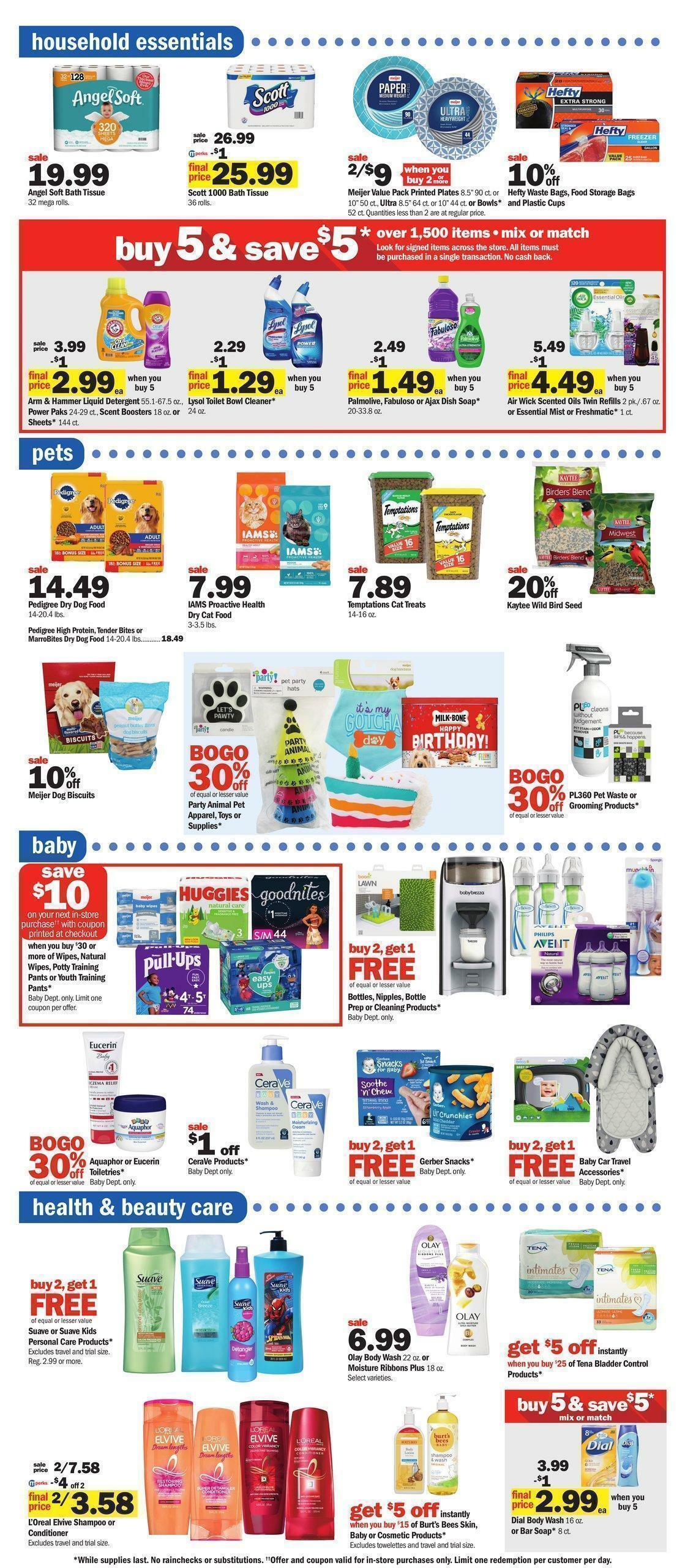 Meijer Weekly Ad from August 21