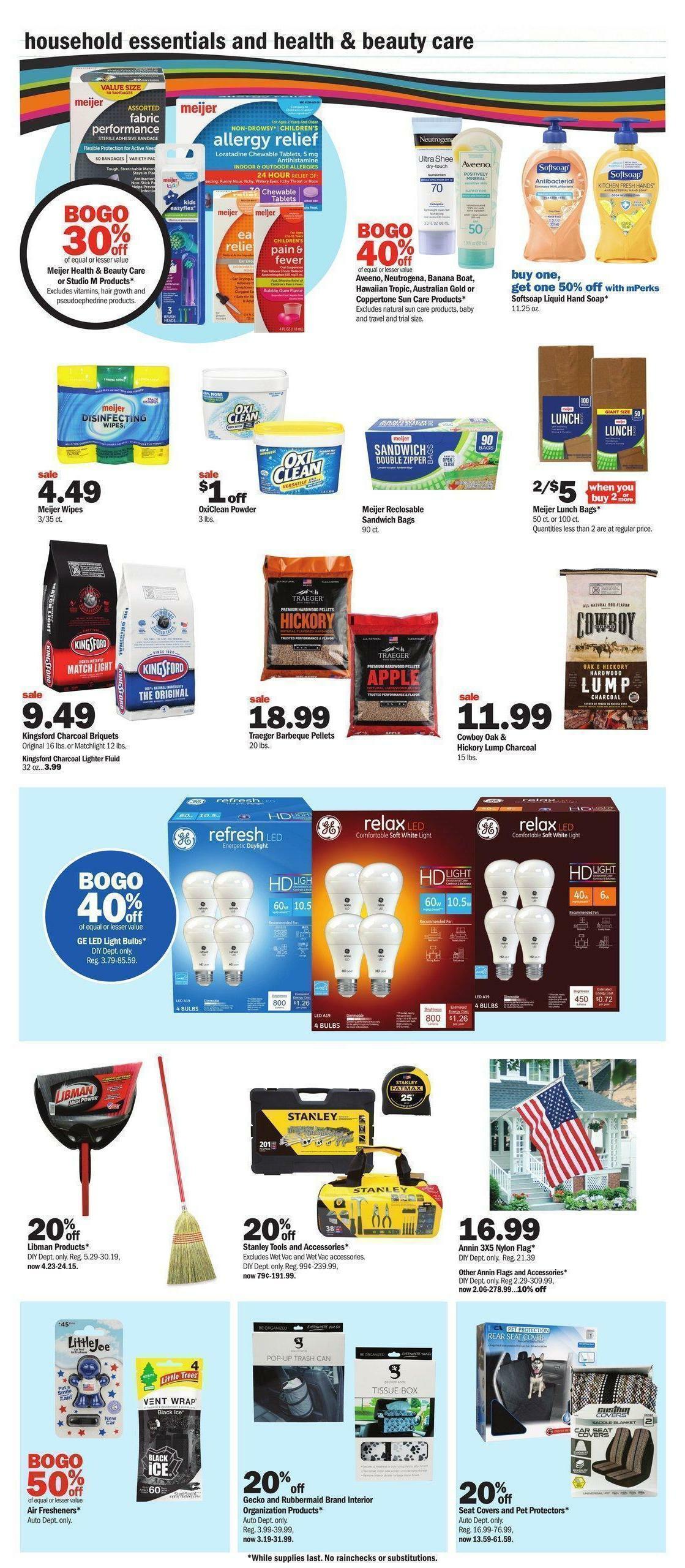 Meijer Weekly Ad from August 21