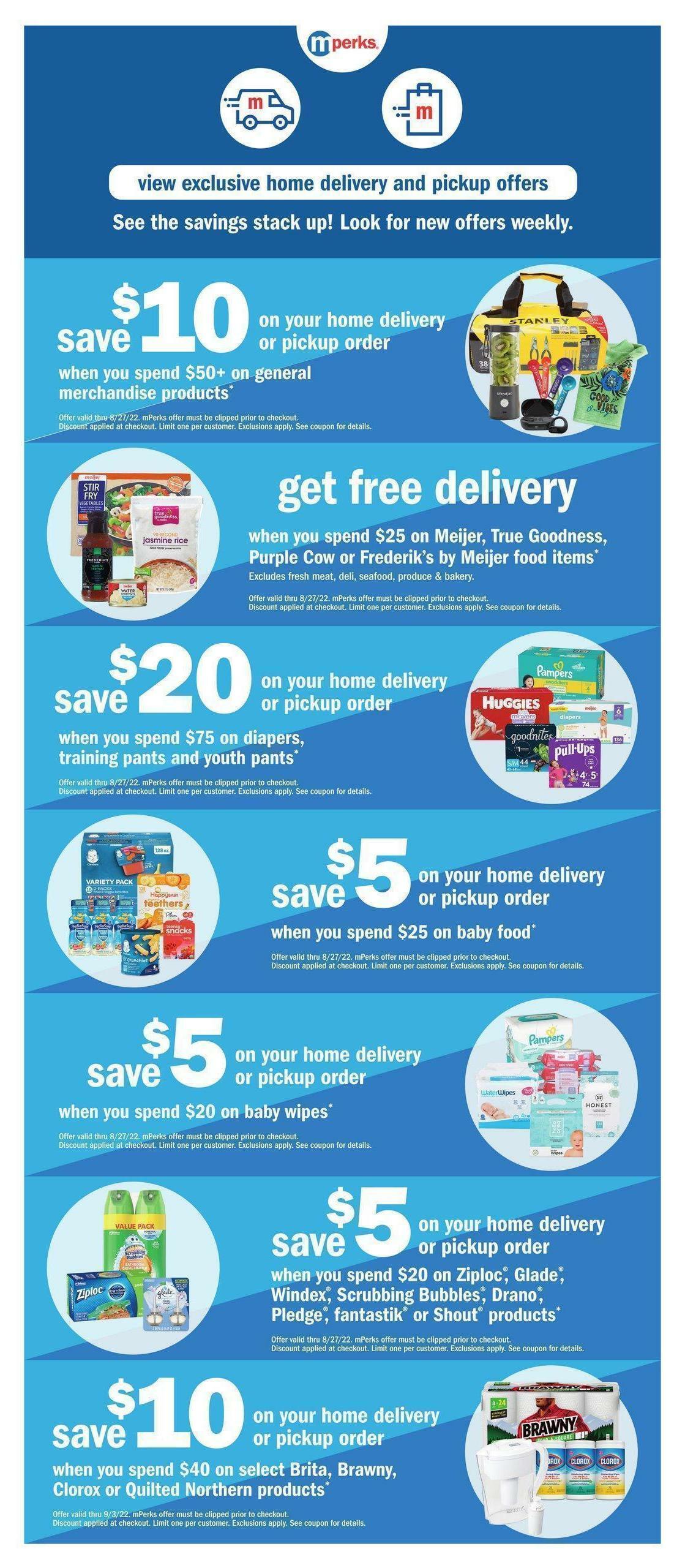 Meijer Weekly Ad from August 21