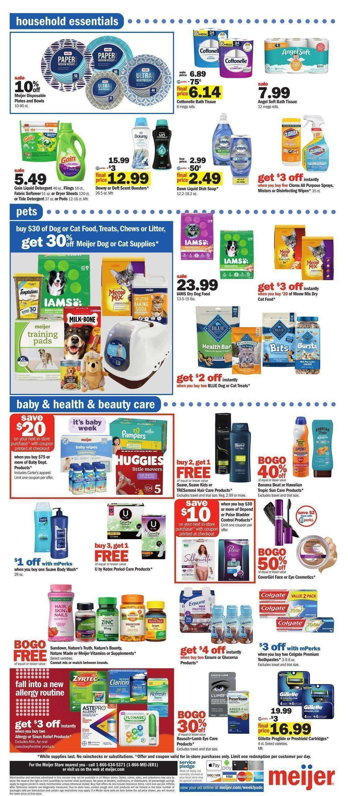 Meijer Weekly Ad from August 28