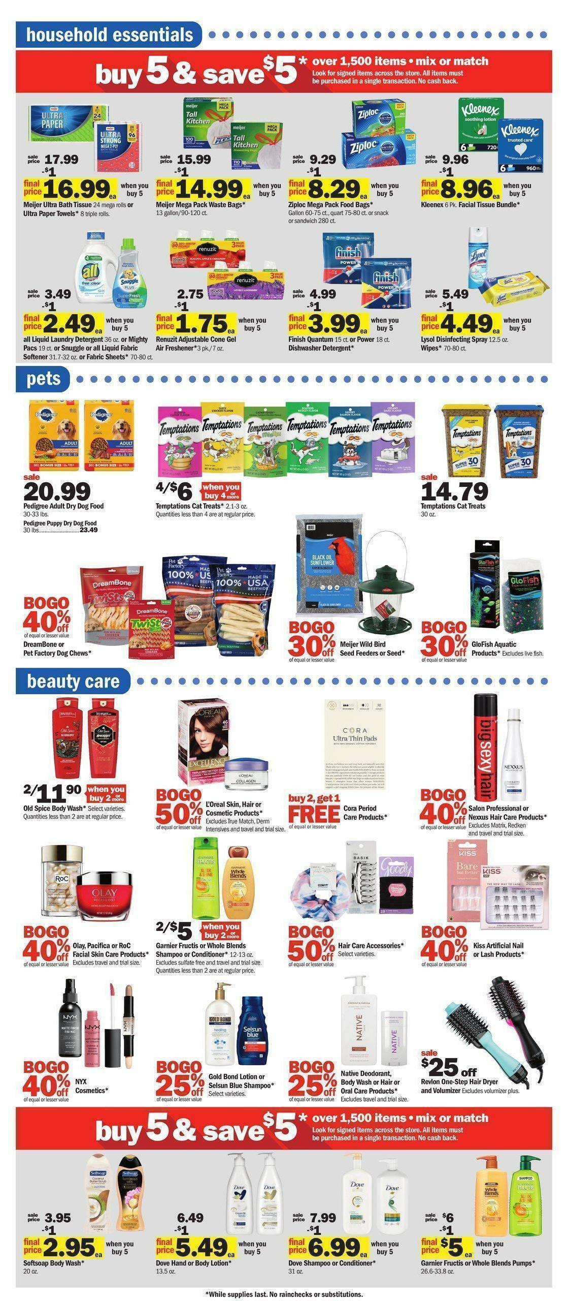 Meijer Weekly Ad from August 28