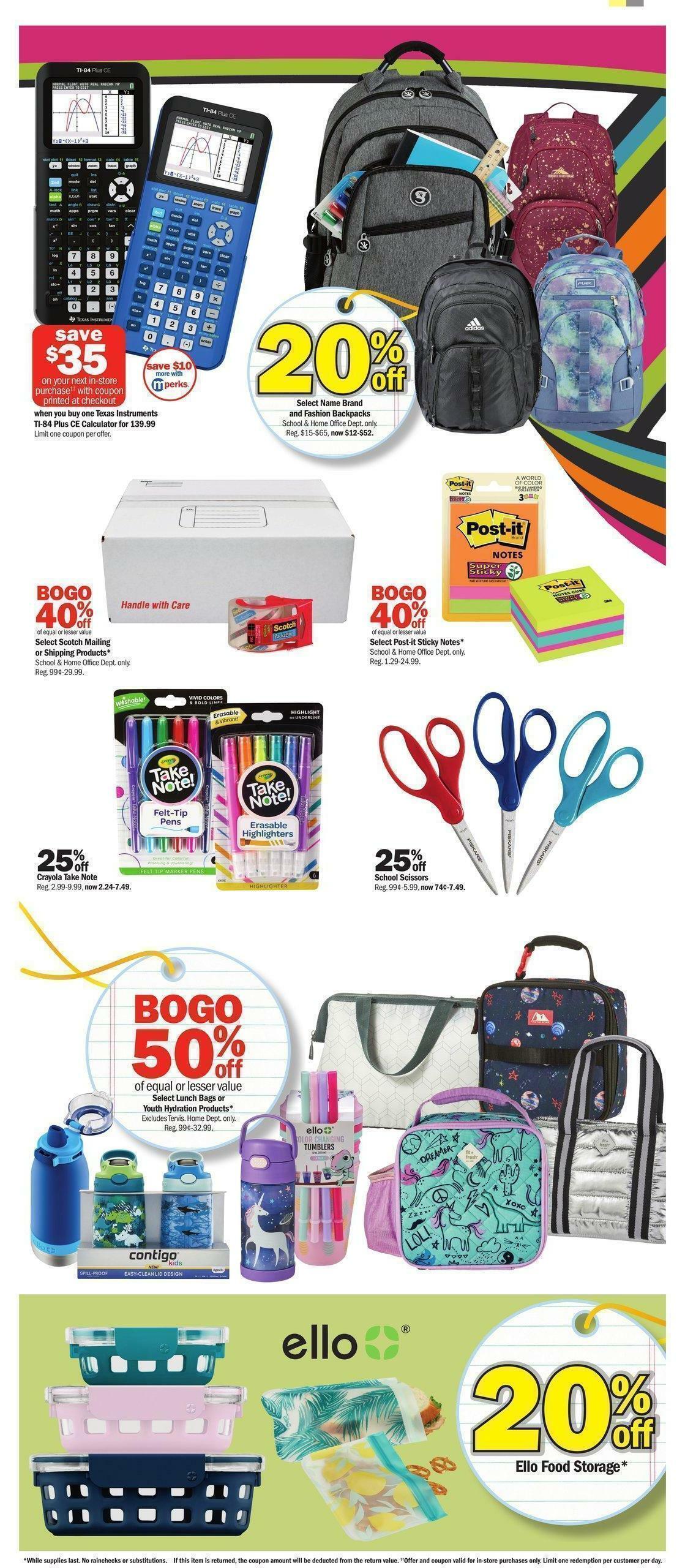 Meijer Weekly Ad from August 28