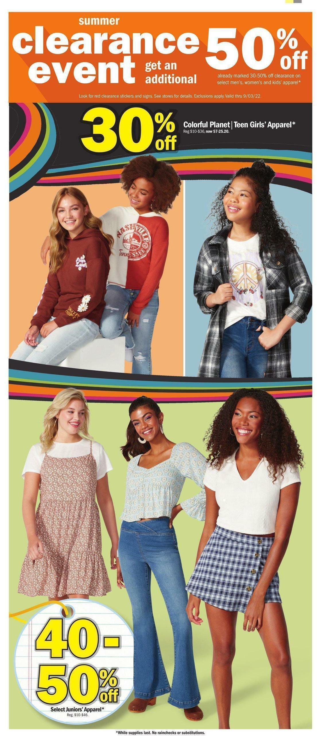 Meijer Weekly Ad from August 28