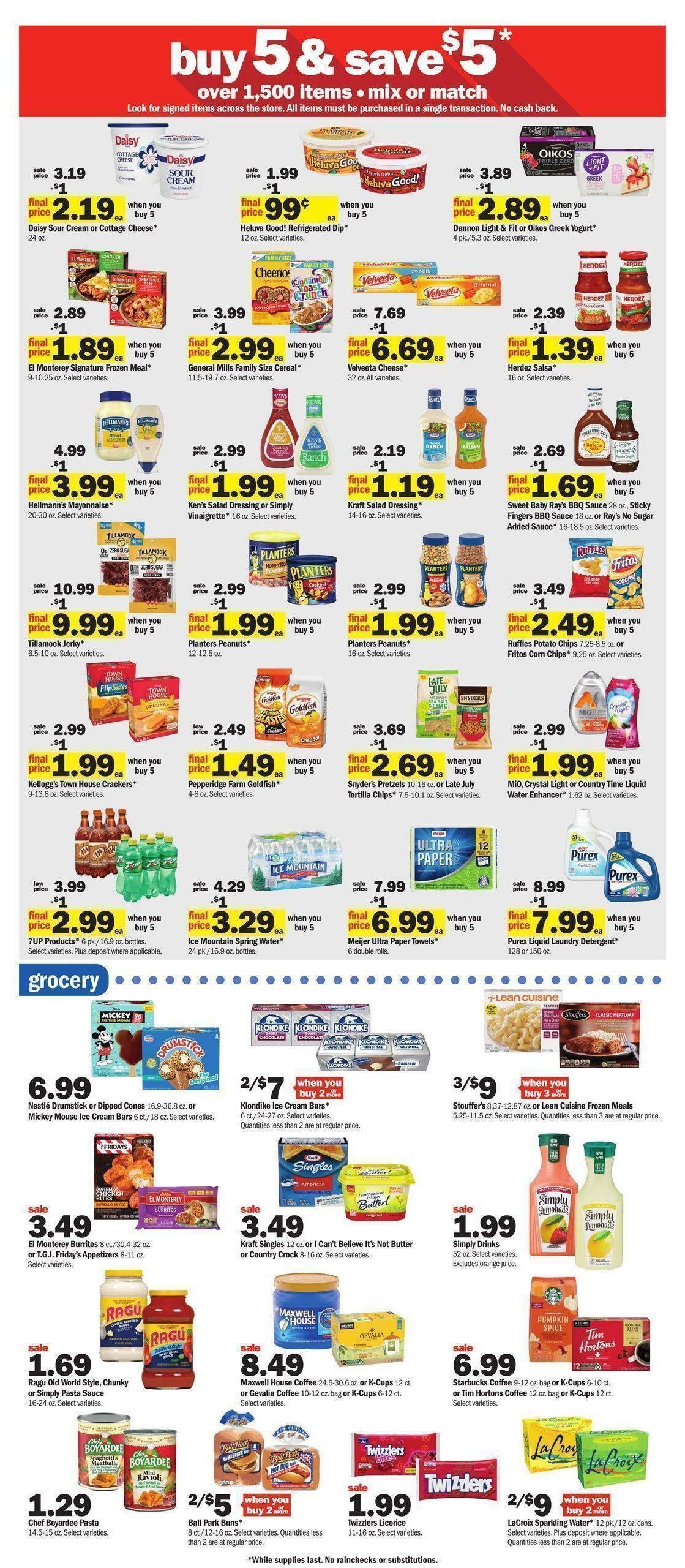 Meijer Weekly Ad from August 28