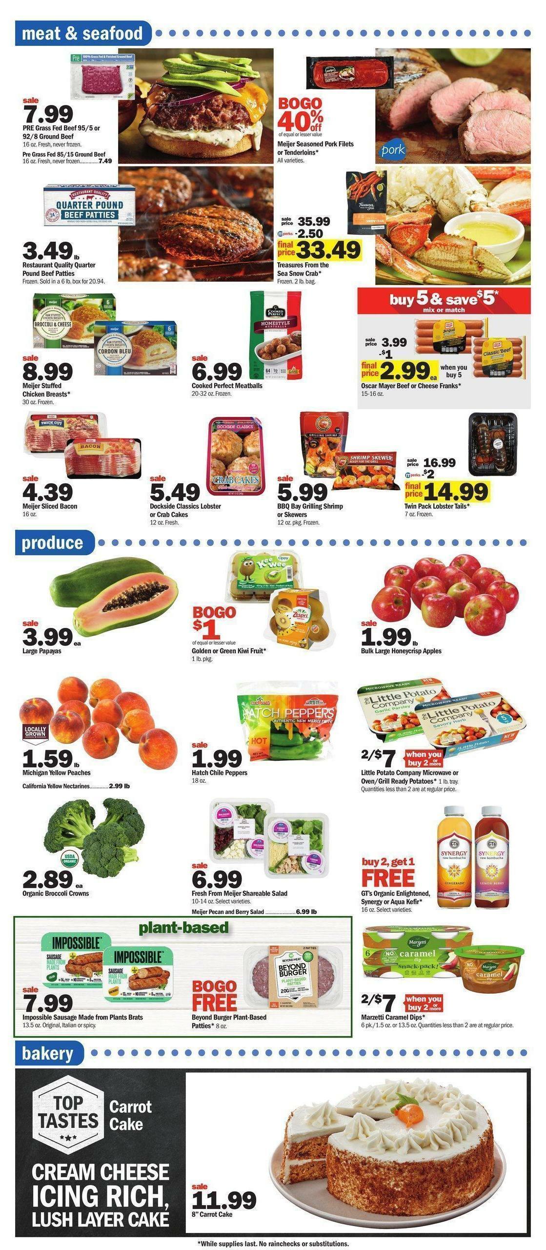 Meijer Weekly Ad from August 28