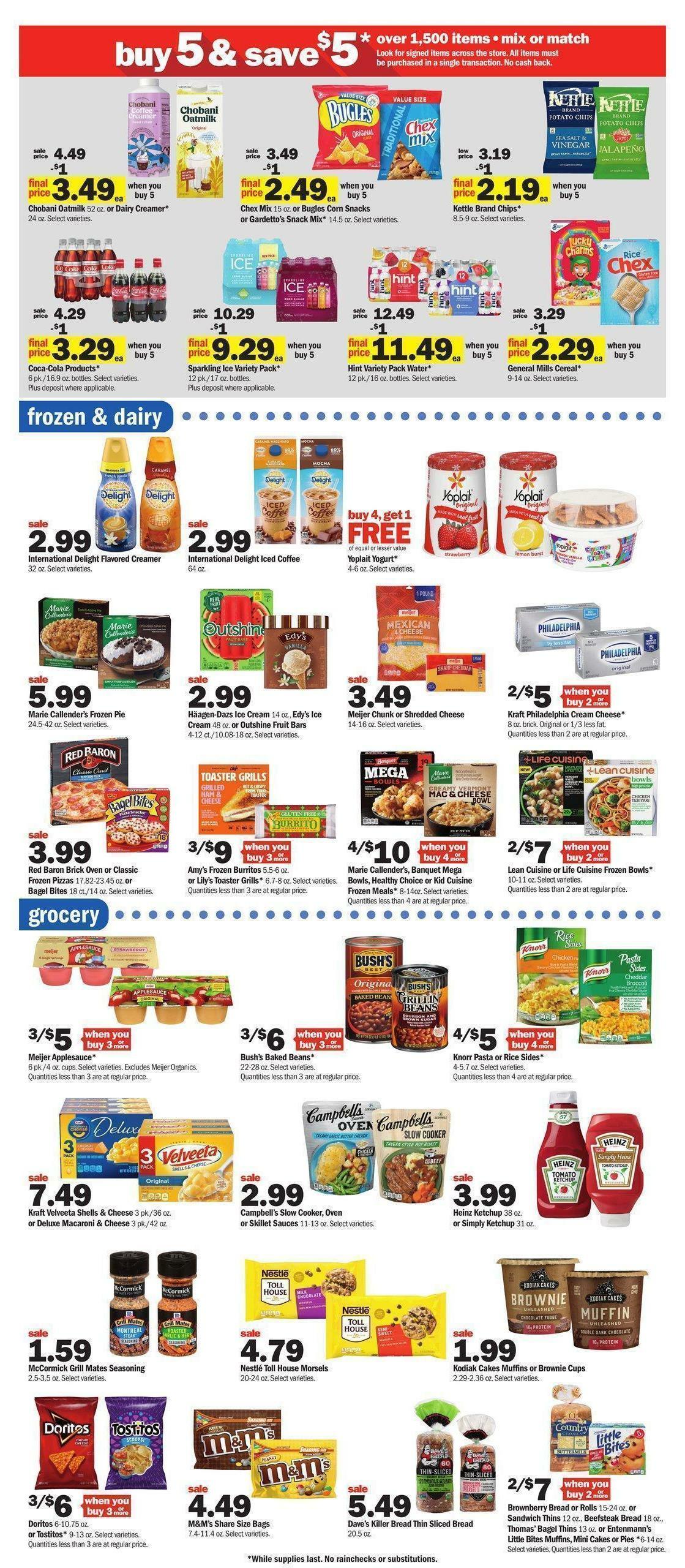 Meijer Weekly Ad from August 28