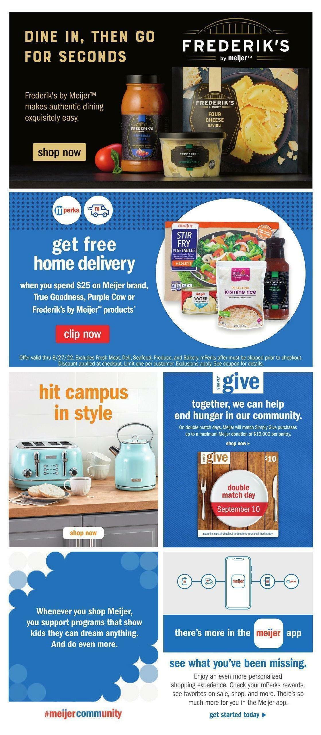 Meijer Weekly Ad from September 4