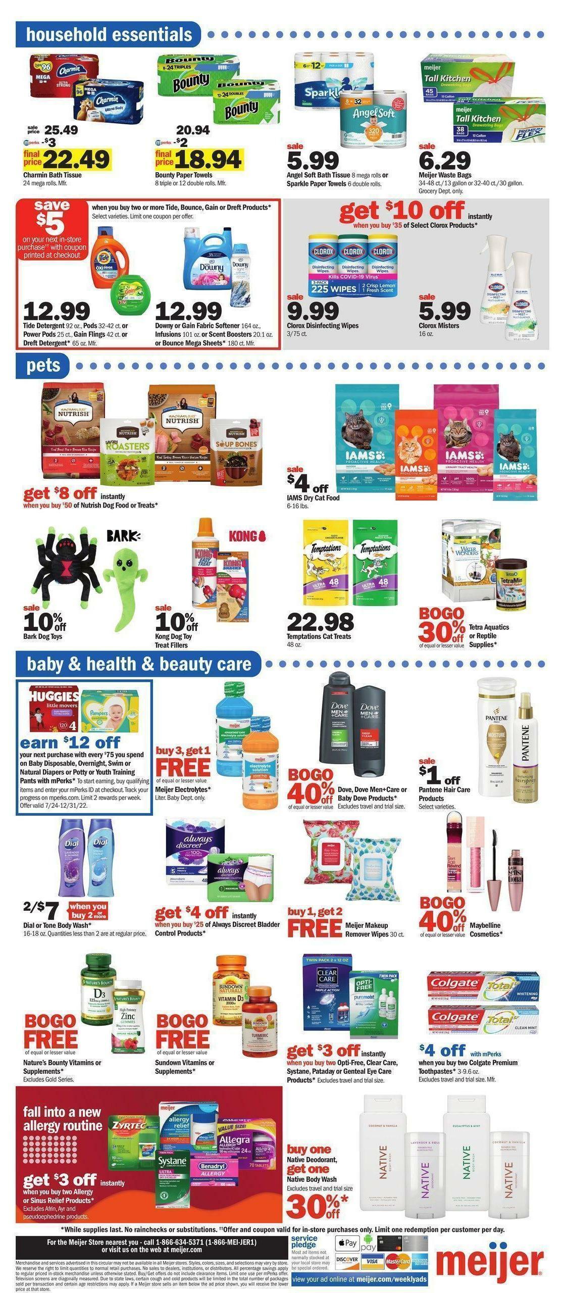 Meijer Weekly Ad from September 4