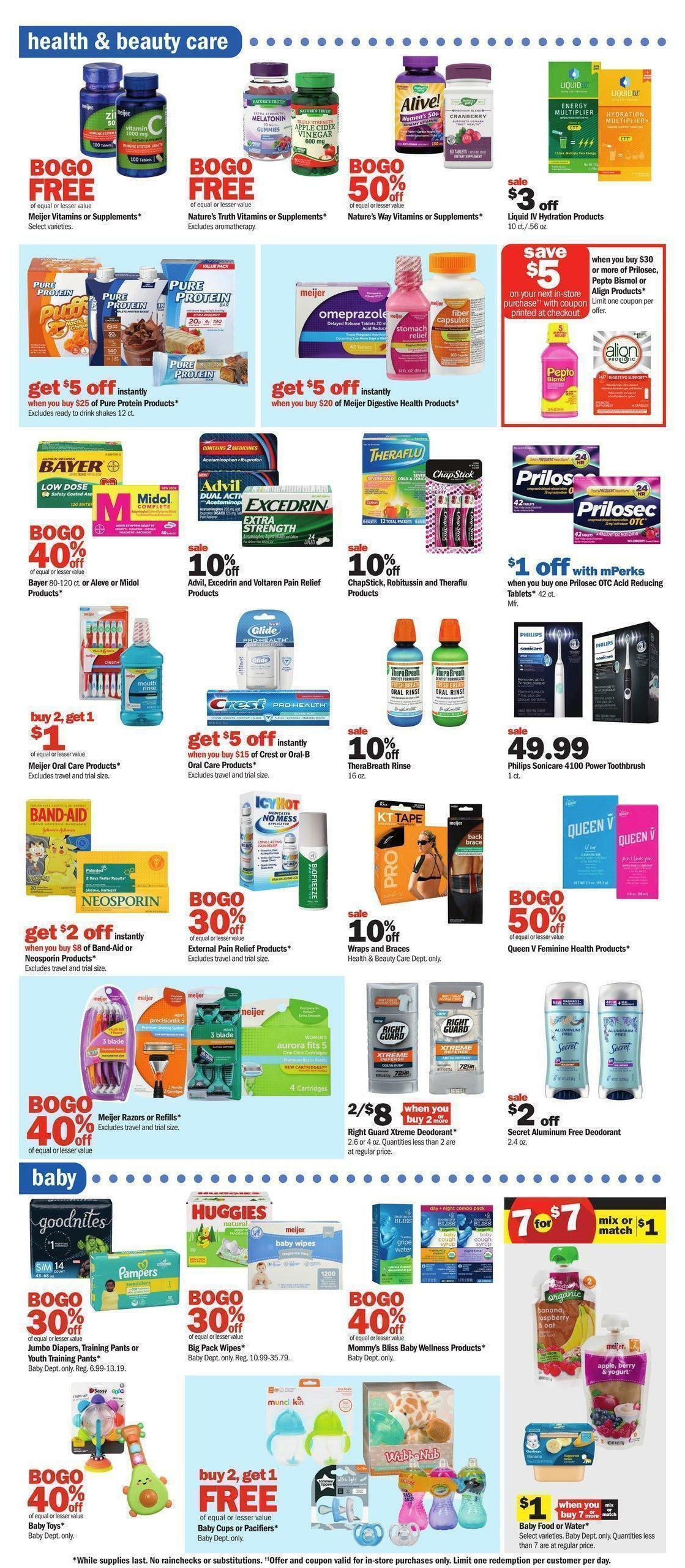 Meijer Weekly Ad from September 4