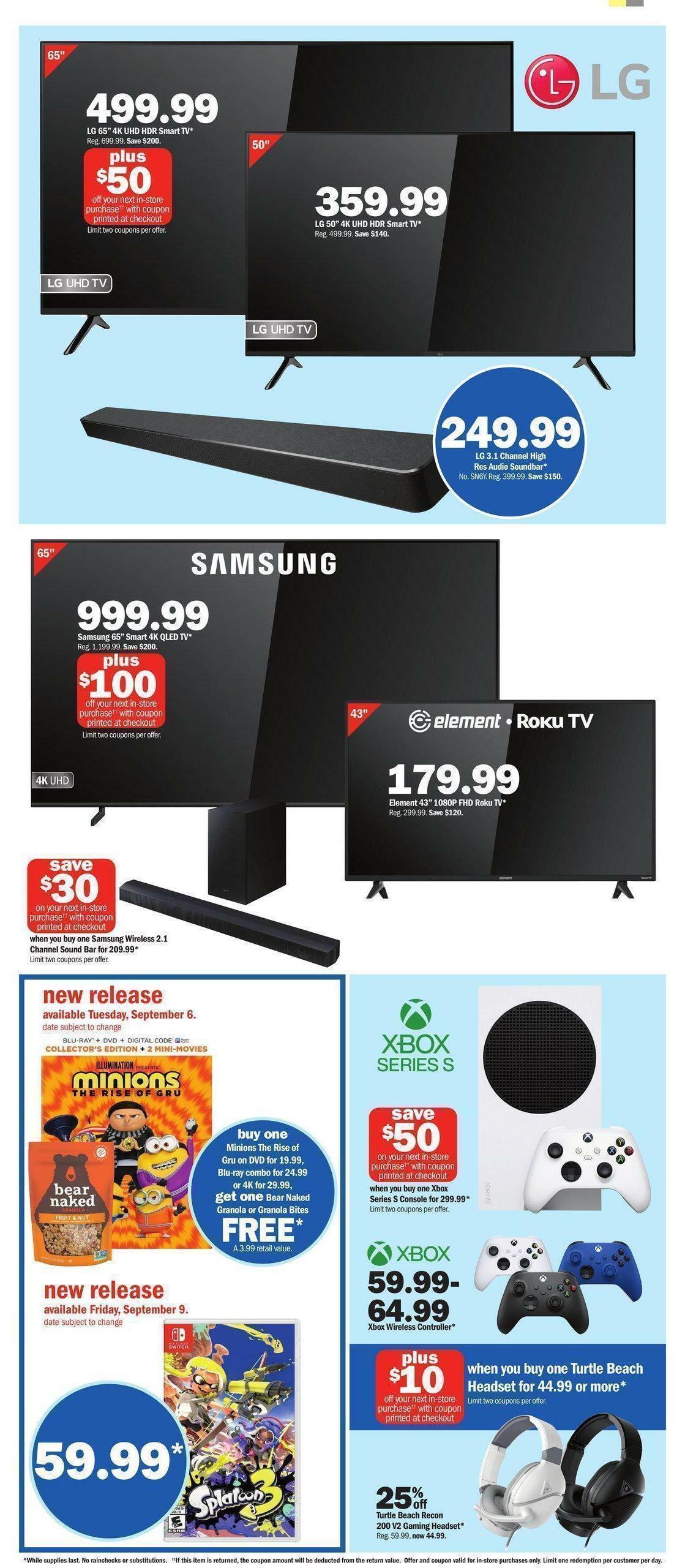 Meijer Weekly Ad from September 4