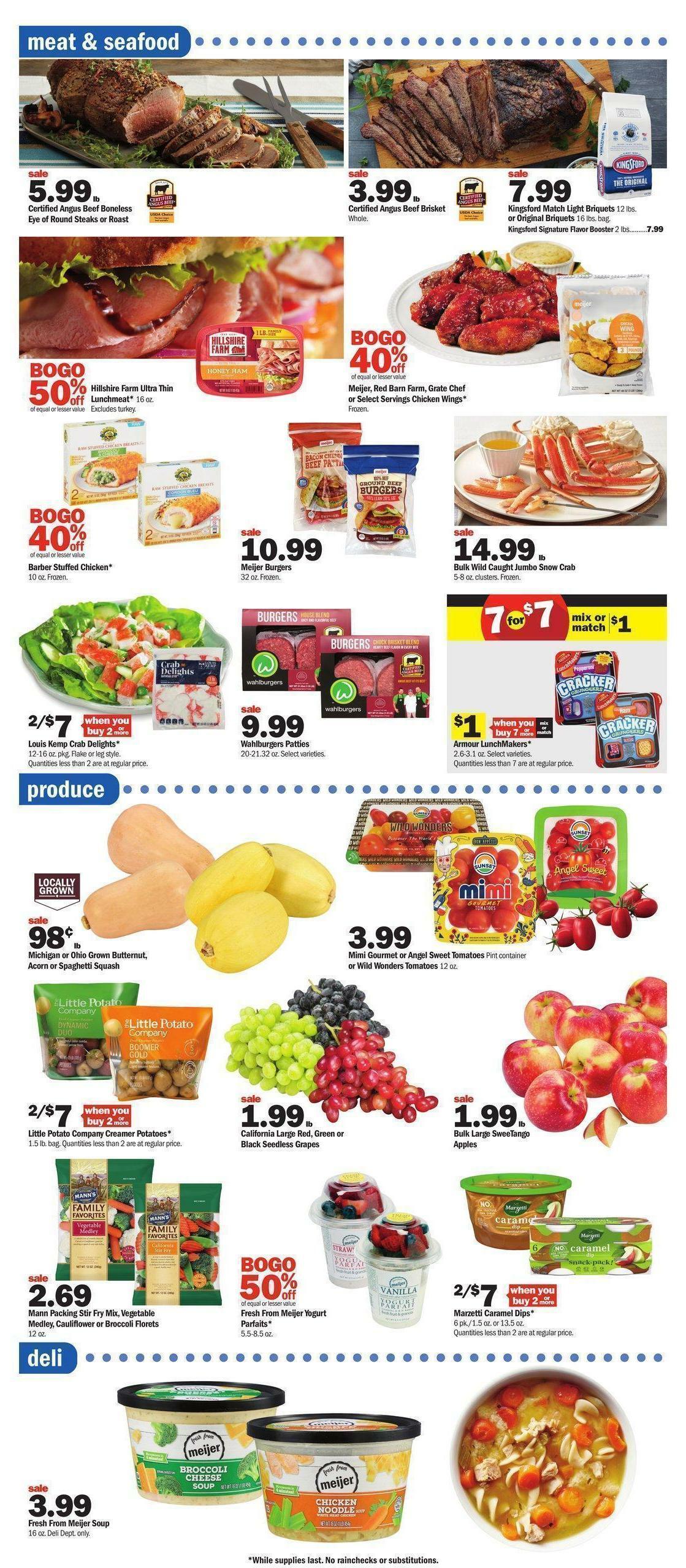 Meijer Weekly Ad from September 4