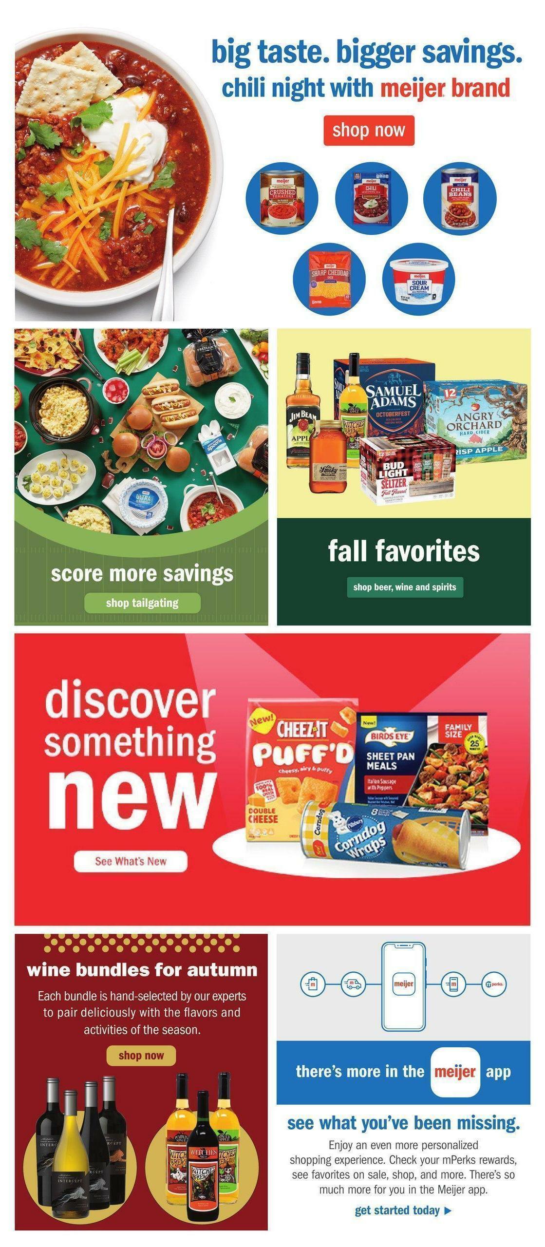 Meijer Weekly Ad from September 11