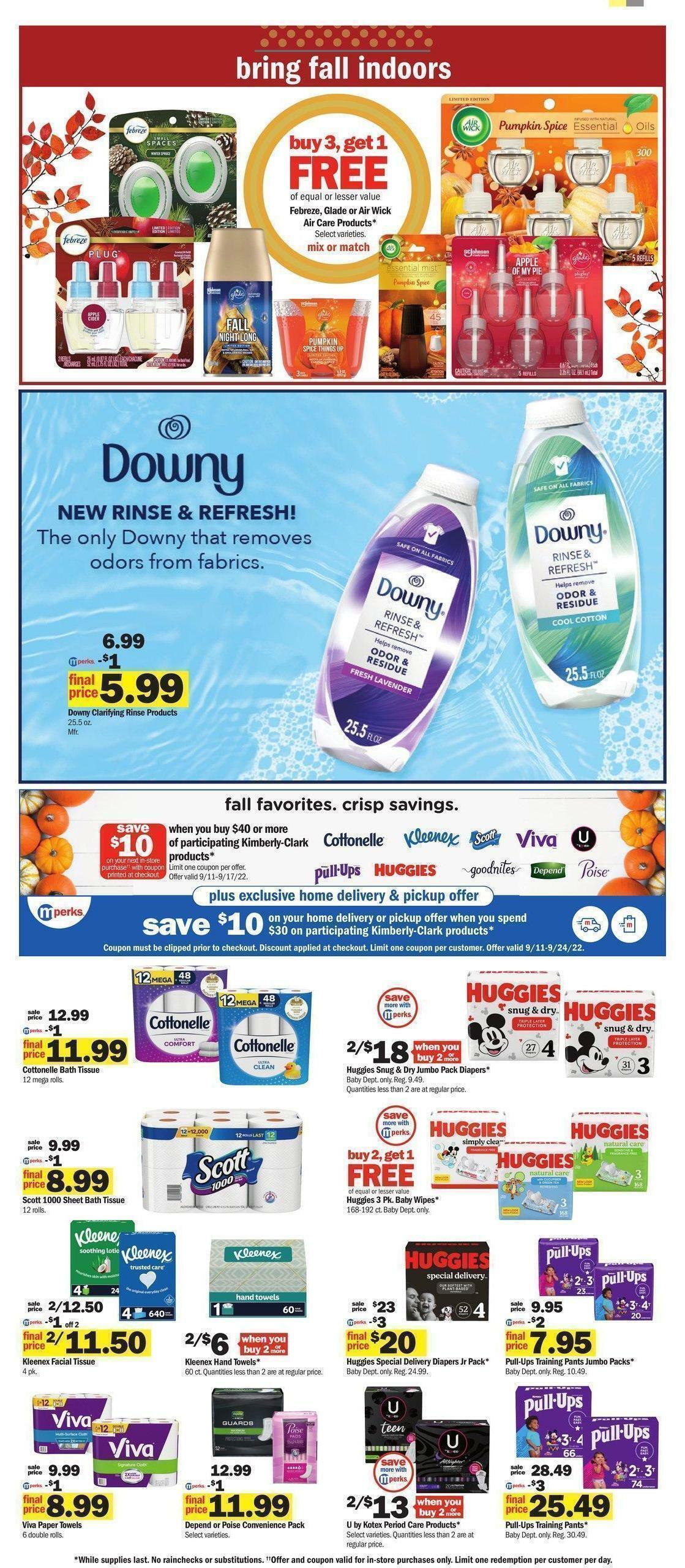 Meijer Weekly Ad from September 11