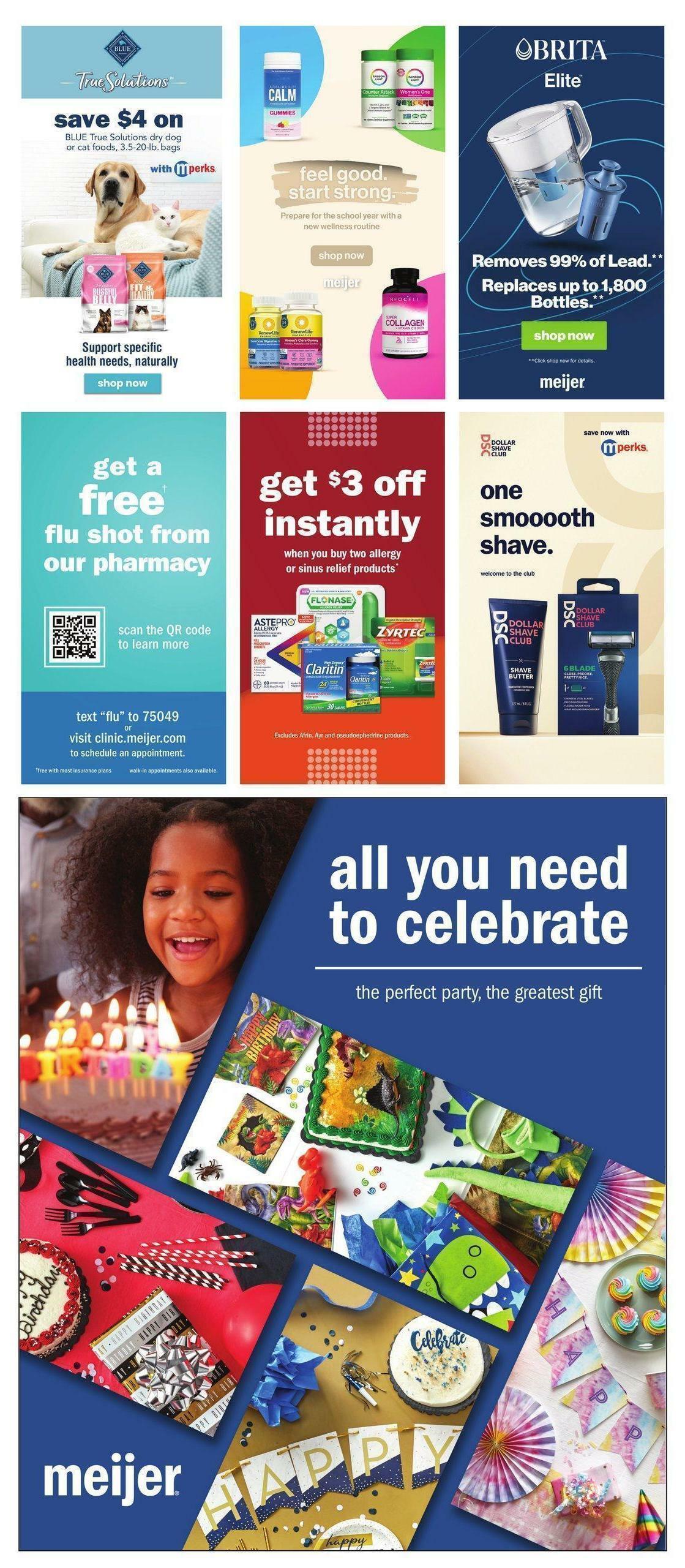 Meijer Weekly Ad from September 11