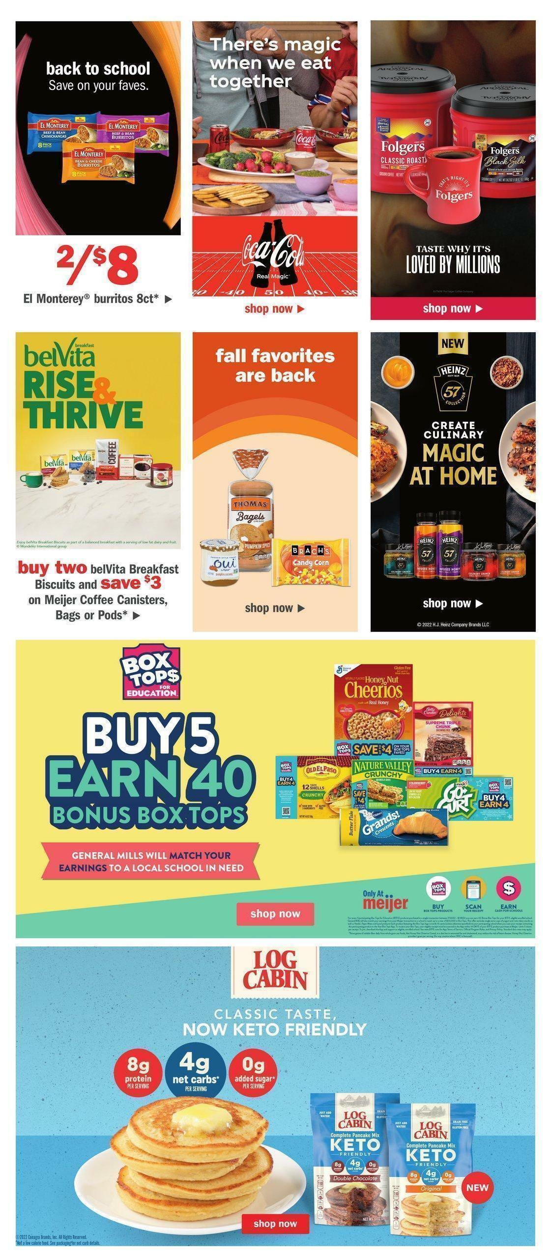 Meijer Weekly Ad from September 11